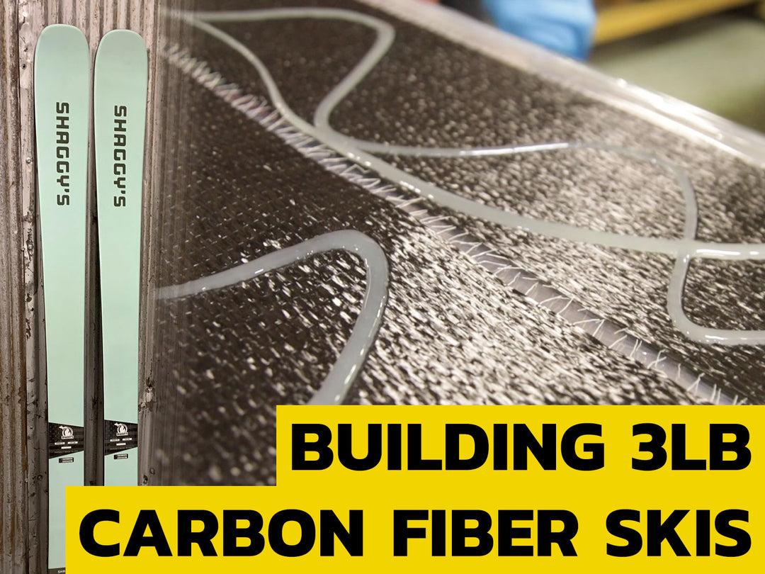 Video: Building 3lb Carbon Fiber Skis (6lb/pair)