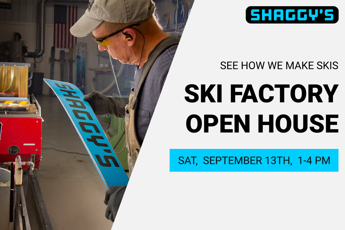 Event: Ski Factory Open House, Sept 13, 2025 – Shaggy's Copper
