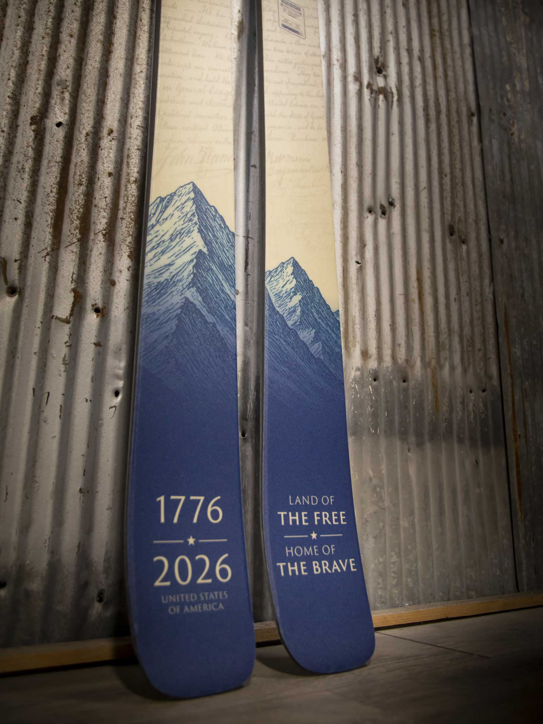Limited Edition "America's 250th" Skis