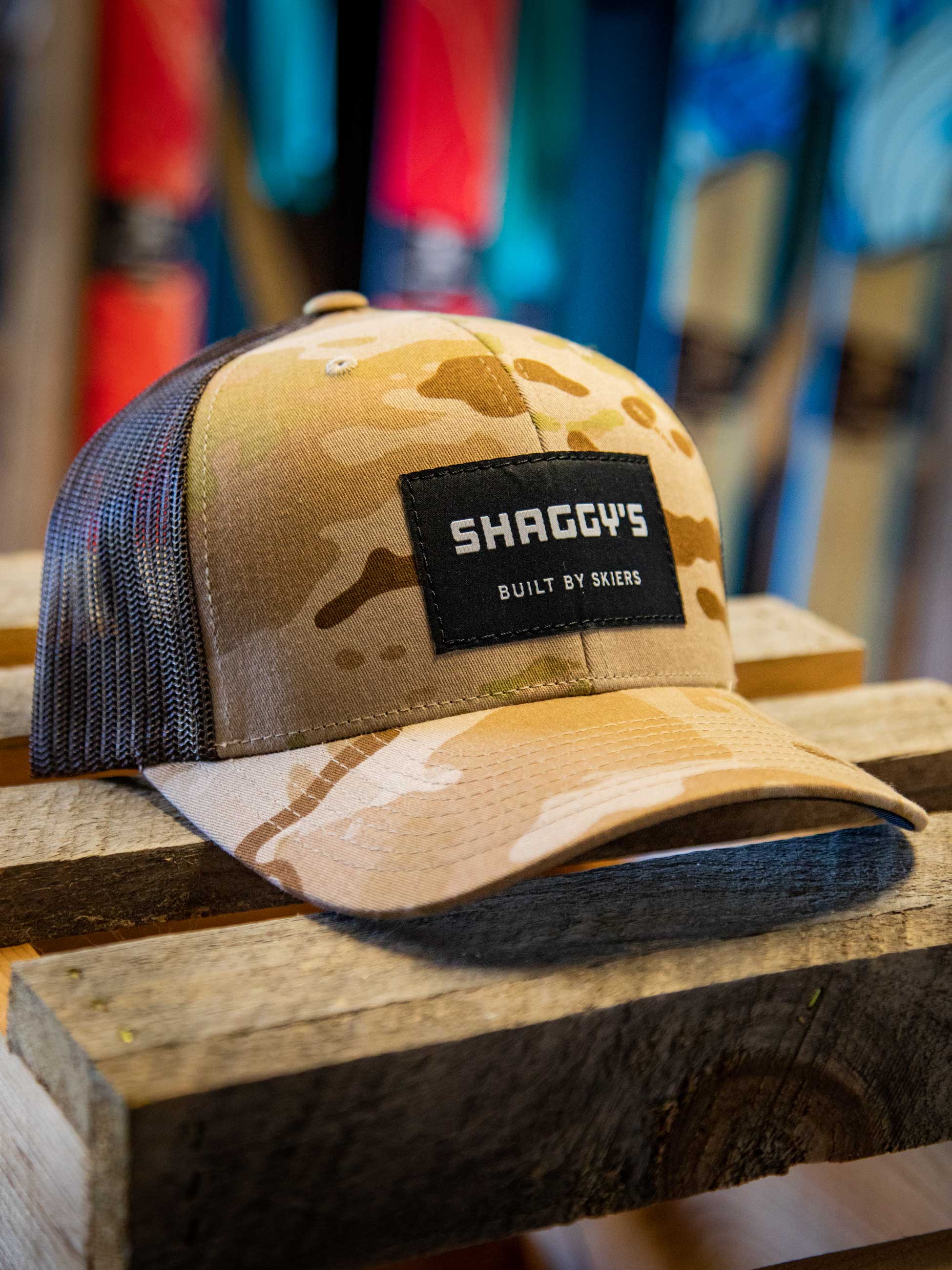'Built By Skiers' Snapback Hat