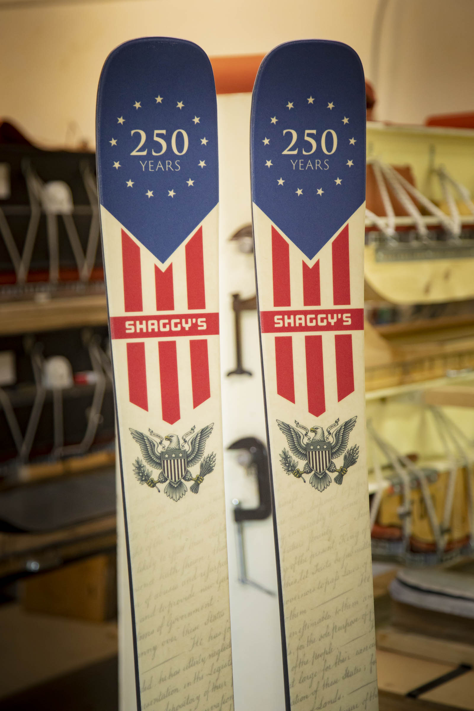 Limited Edition "America's 250th" Skis