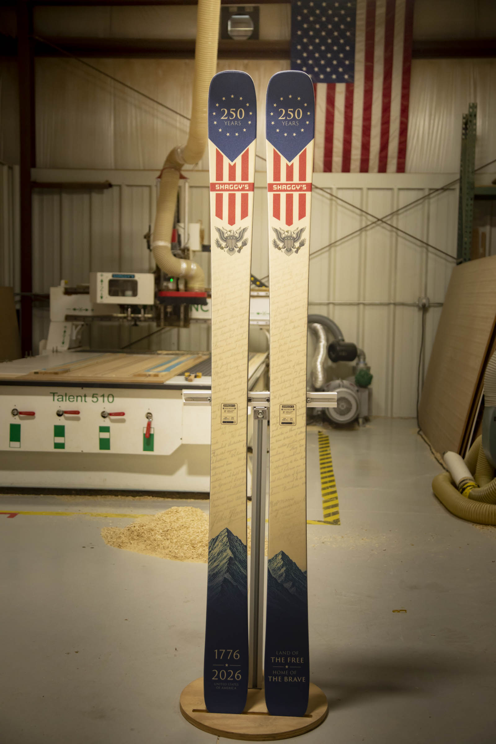 Limited Edition "America's 250th" Skis