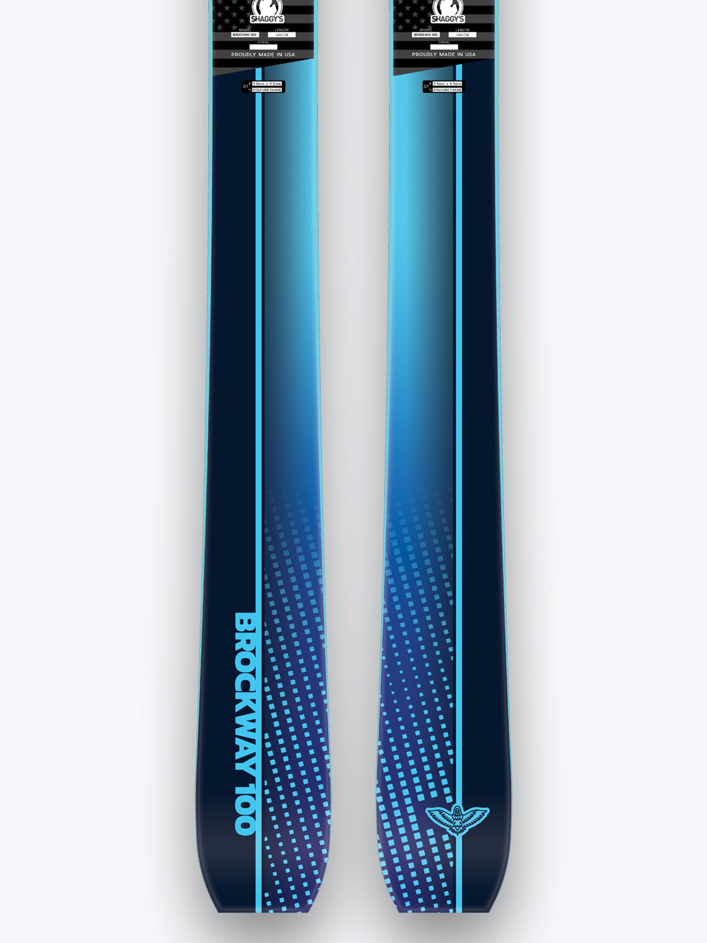 Brockway 100 - Blue Pinstripe