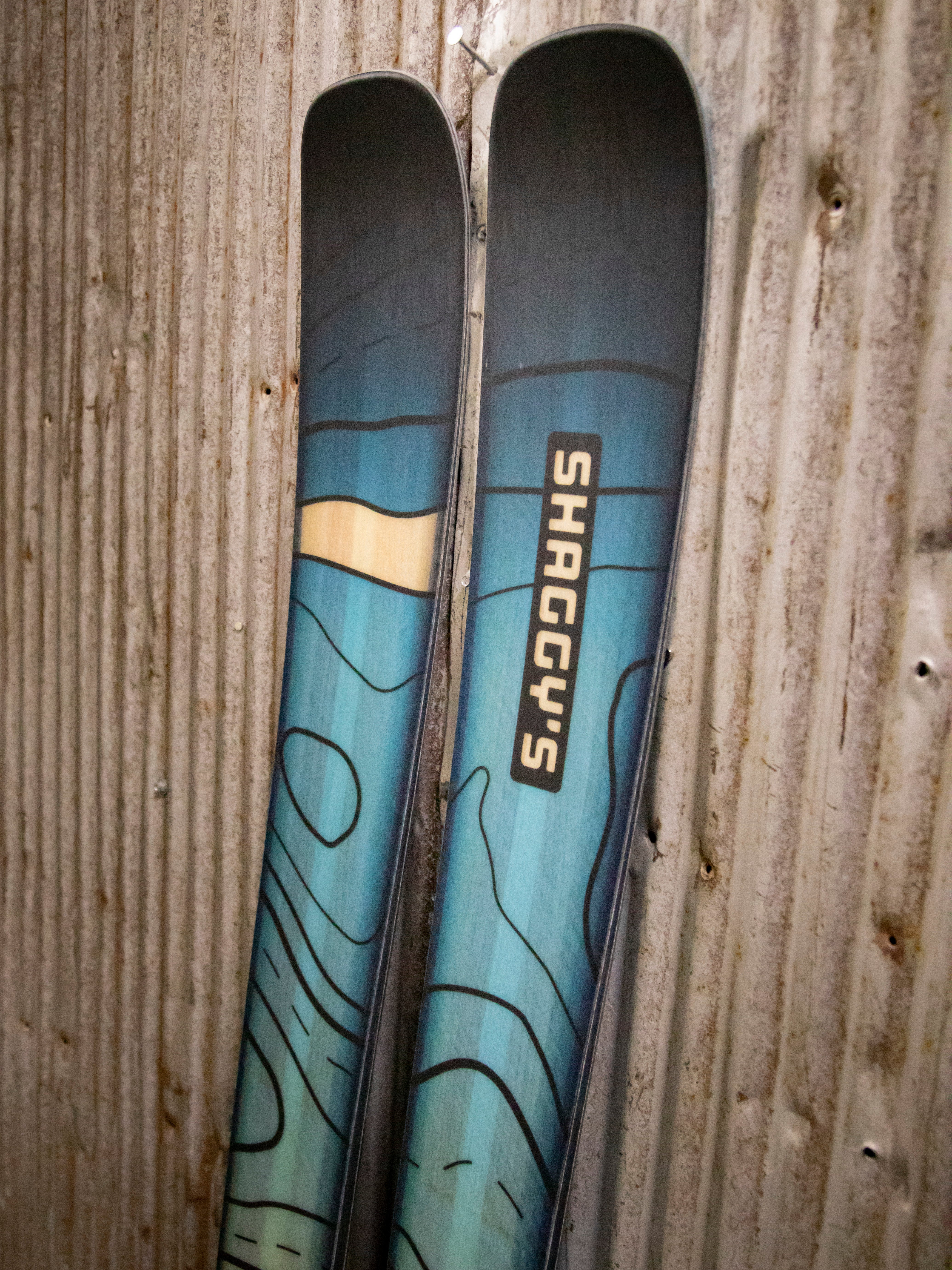 Ahmeek 105 - 174 cm (Pre-Built) Blue Woody Topo
