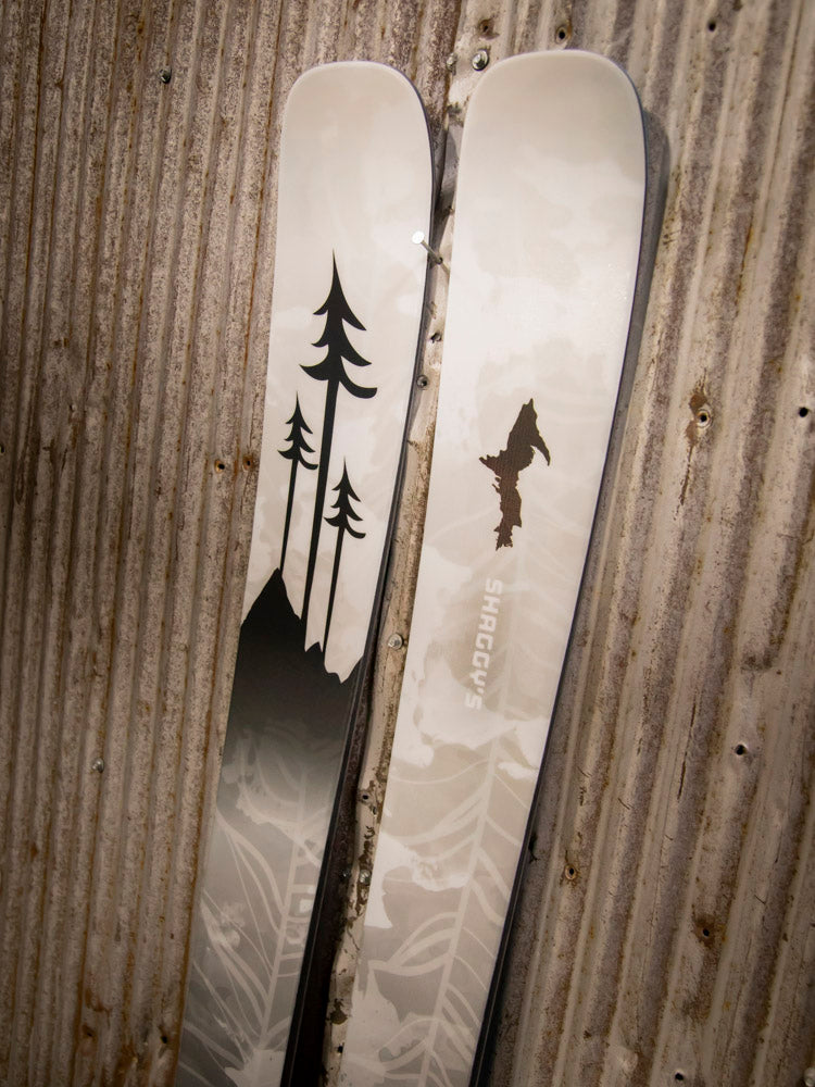 Ahmeek 105 - 186 cm (Pre-Built) White/Black Leaves