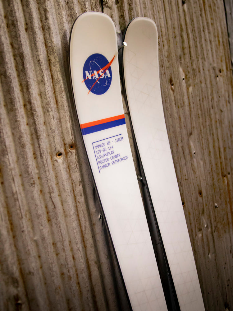 Limited Edition NASA-Inspired Skis - Iconic White