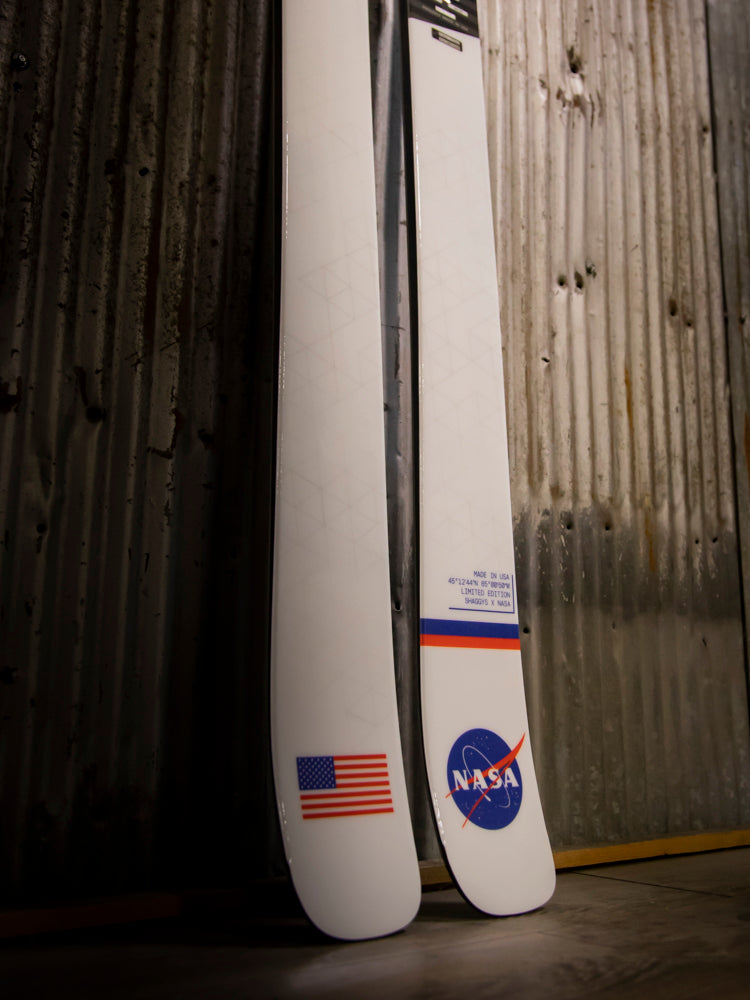 Limited Edition NASA-Inspired Skis - Iconic White