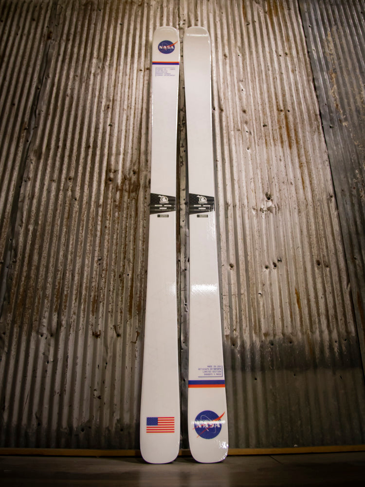 Limited Edition NASA-Inspired Skis - Iconic White