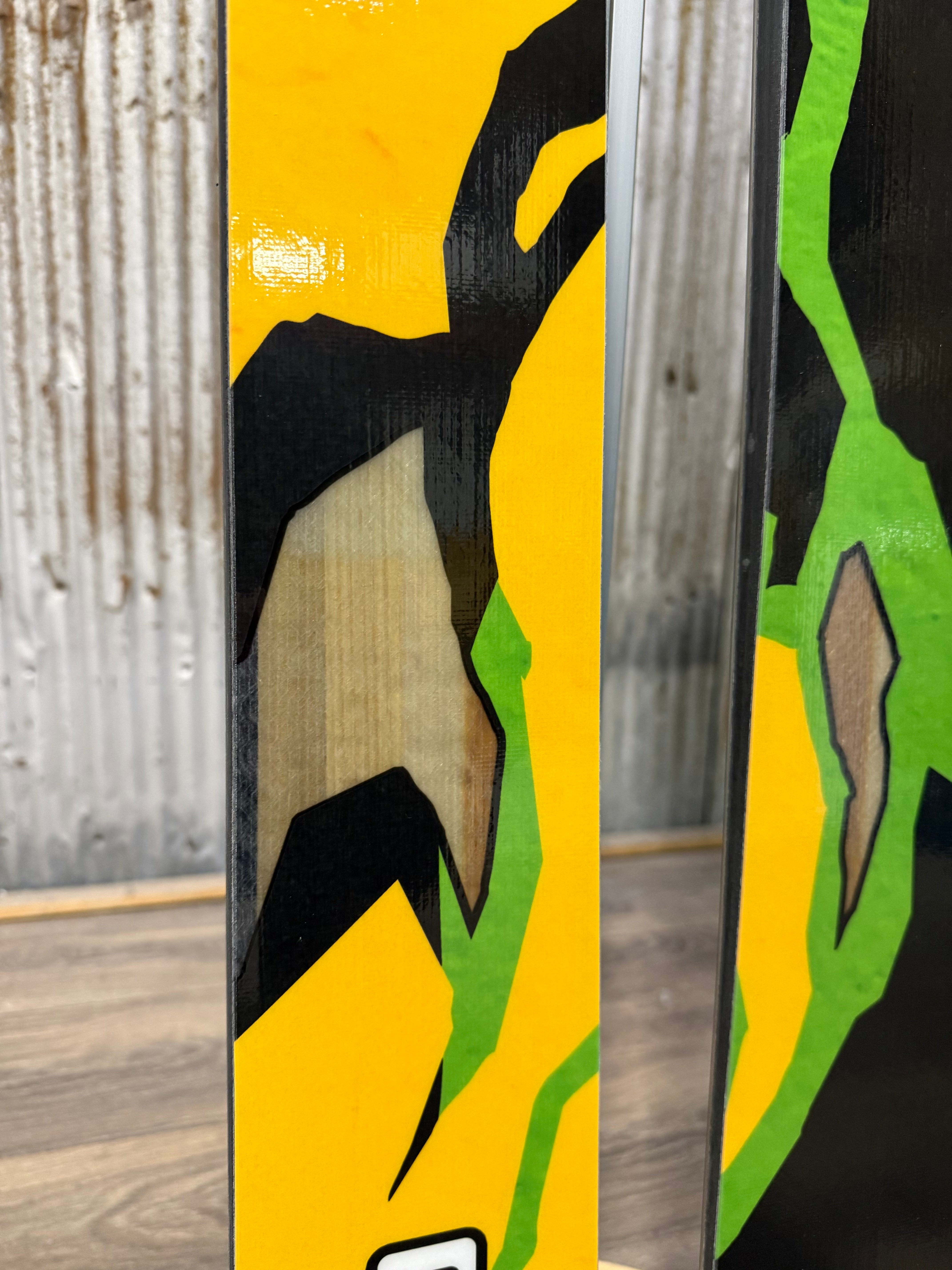 Mohawk 106 - 180 cm (Pre-Built) Yellow/Green Mtns