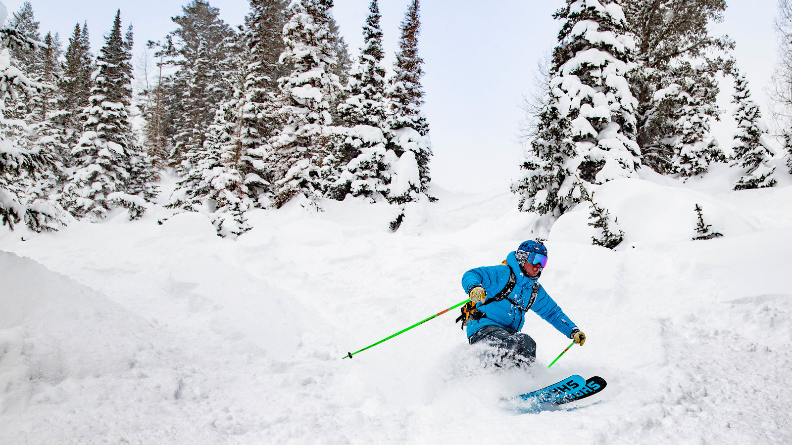 Powder Skiing at Snowbird Utah