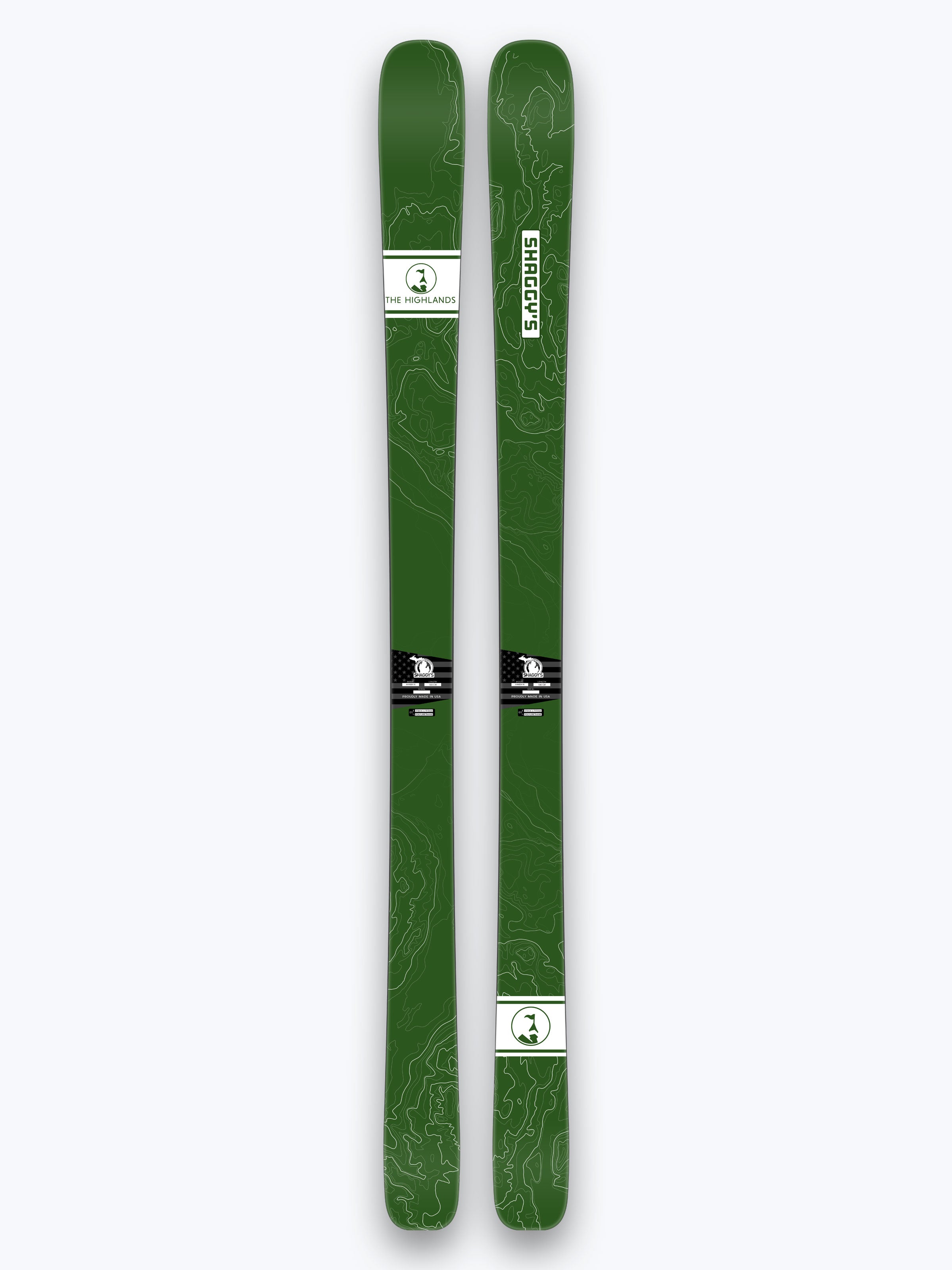 Custom Highlands Skis
