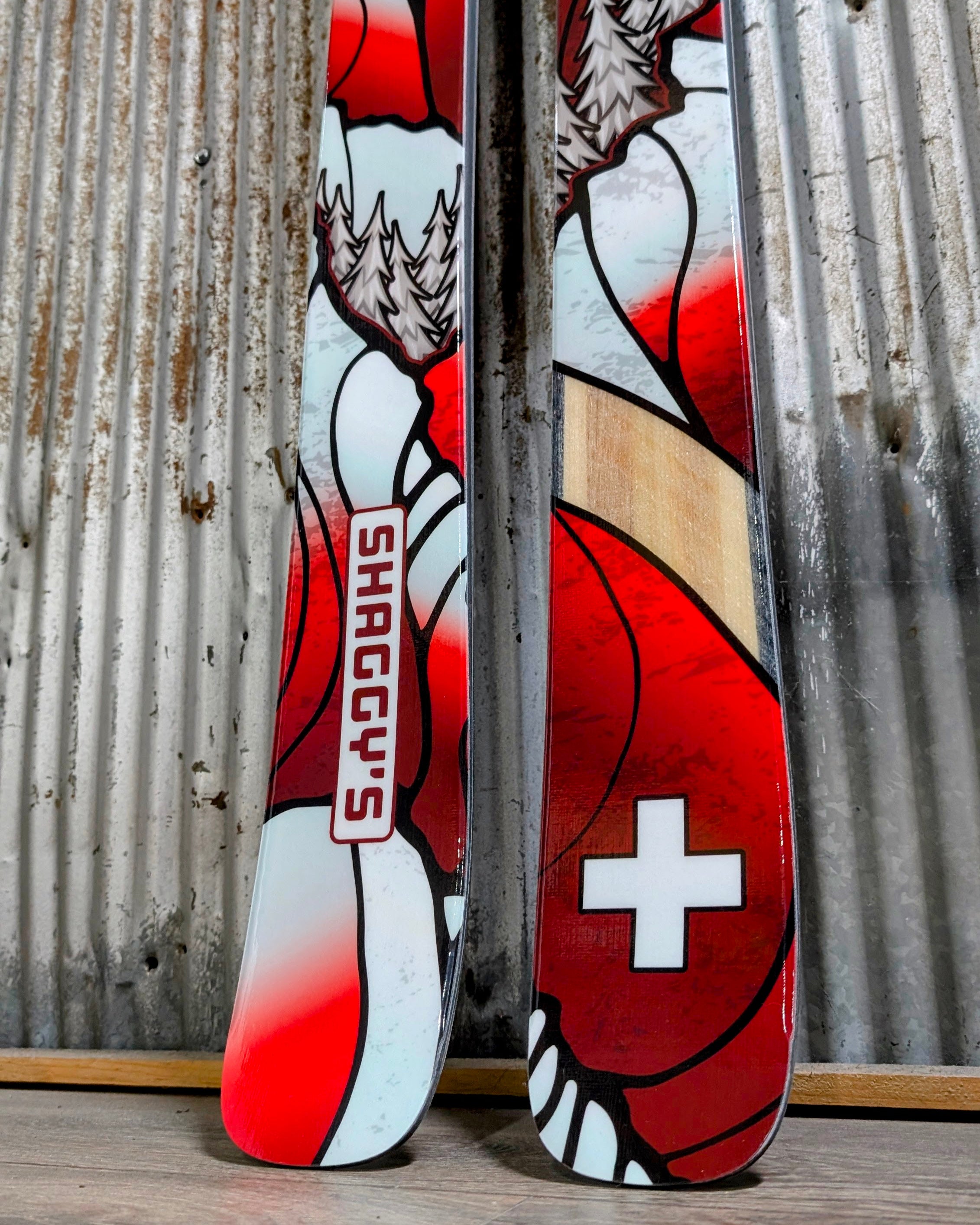 Ahmeek 95 - 168 cm (Pre-Built) Ski Patrol