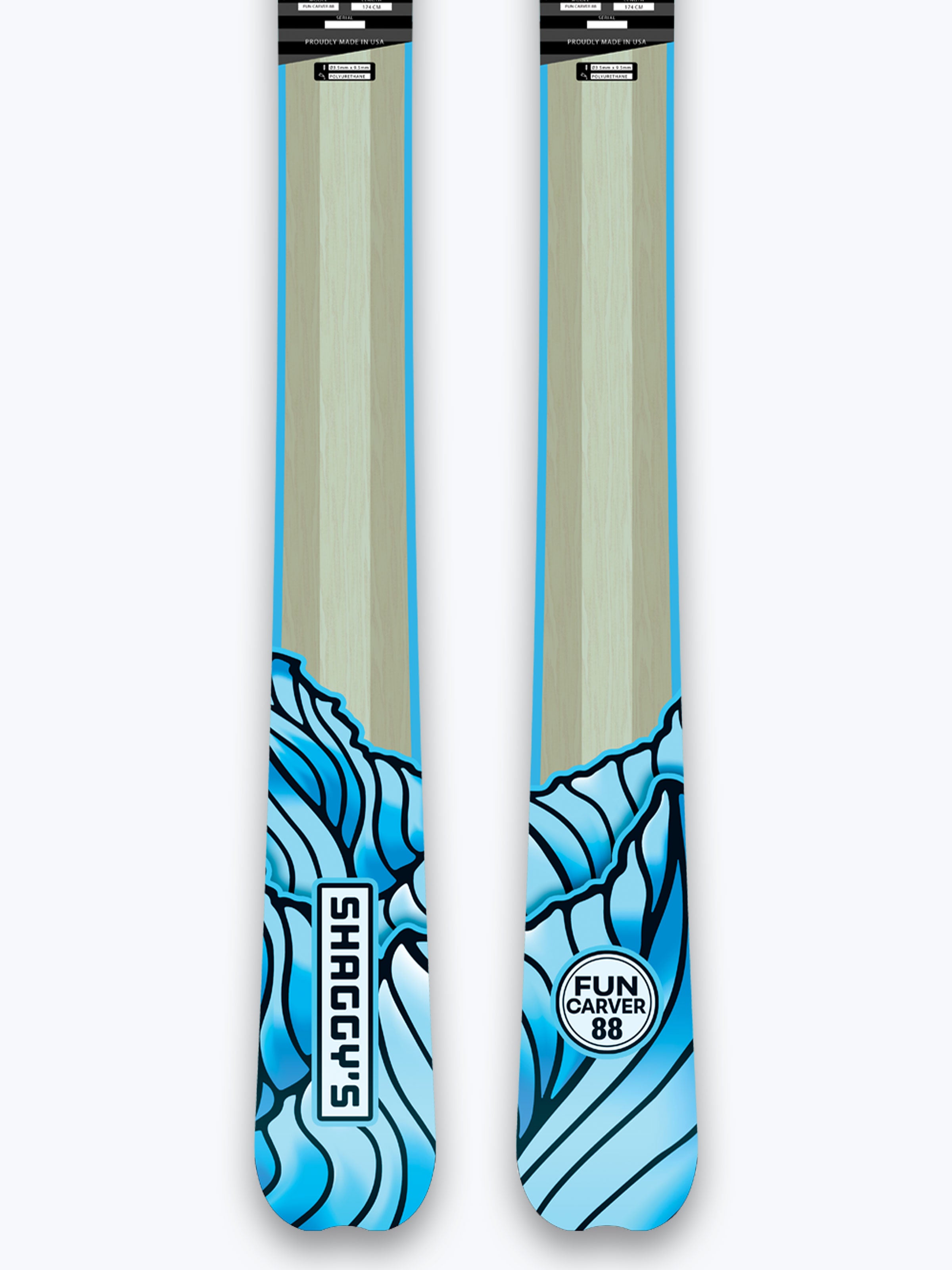 Fun Carver 88 - Abstract Mountains