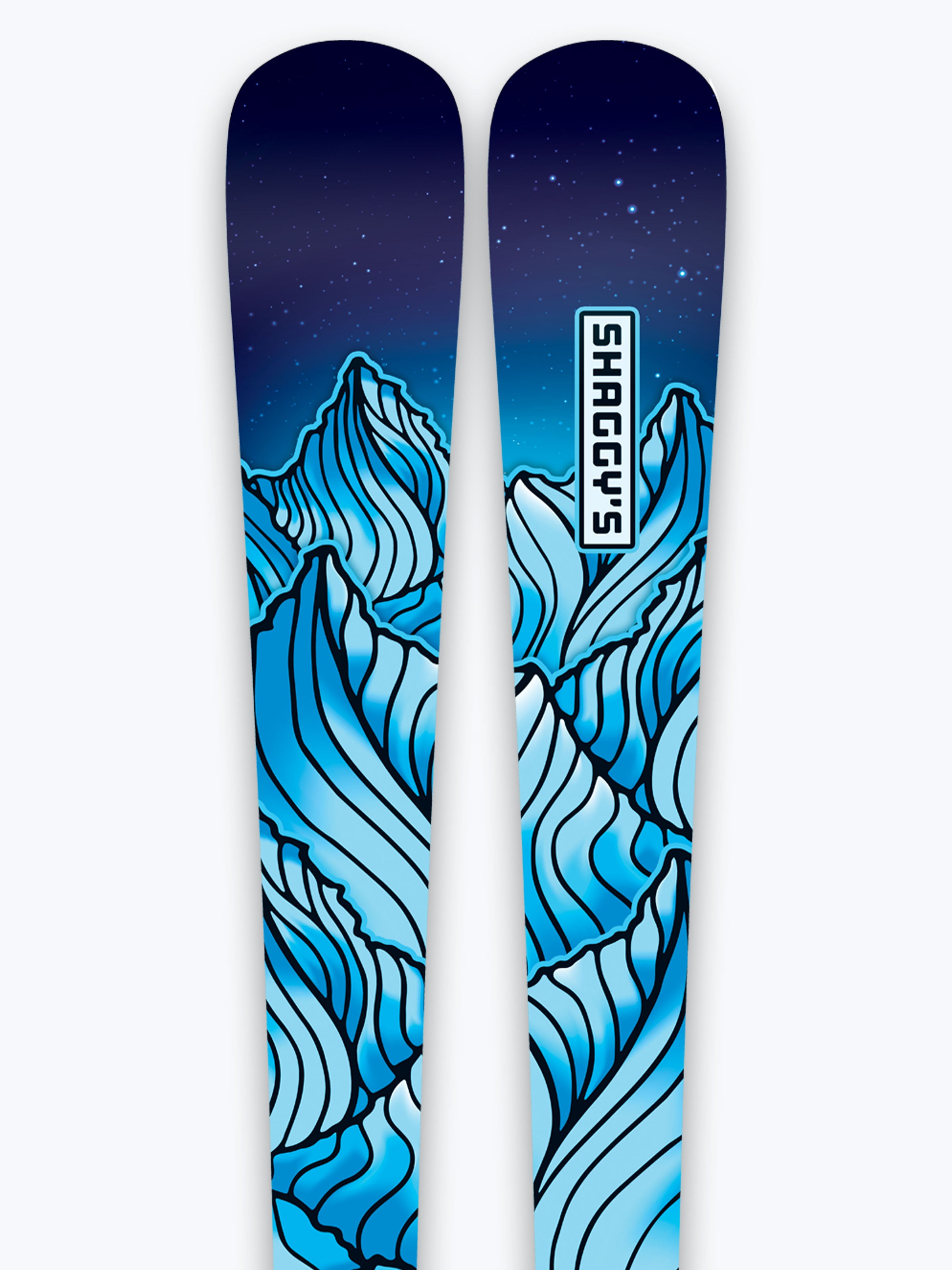 Fun Carver 88 - Abstract Mountains