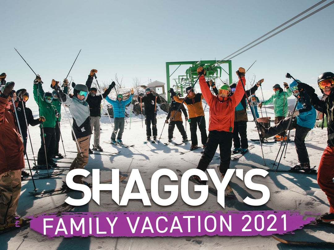 Video: Shaggy's Family Vacation at Mount Bohemia 2021