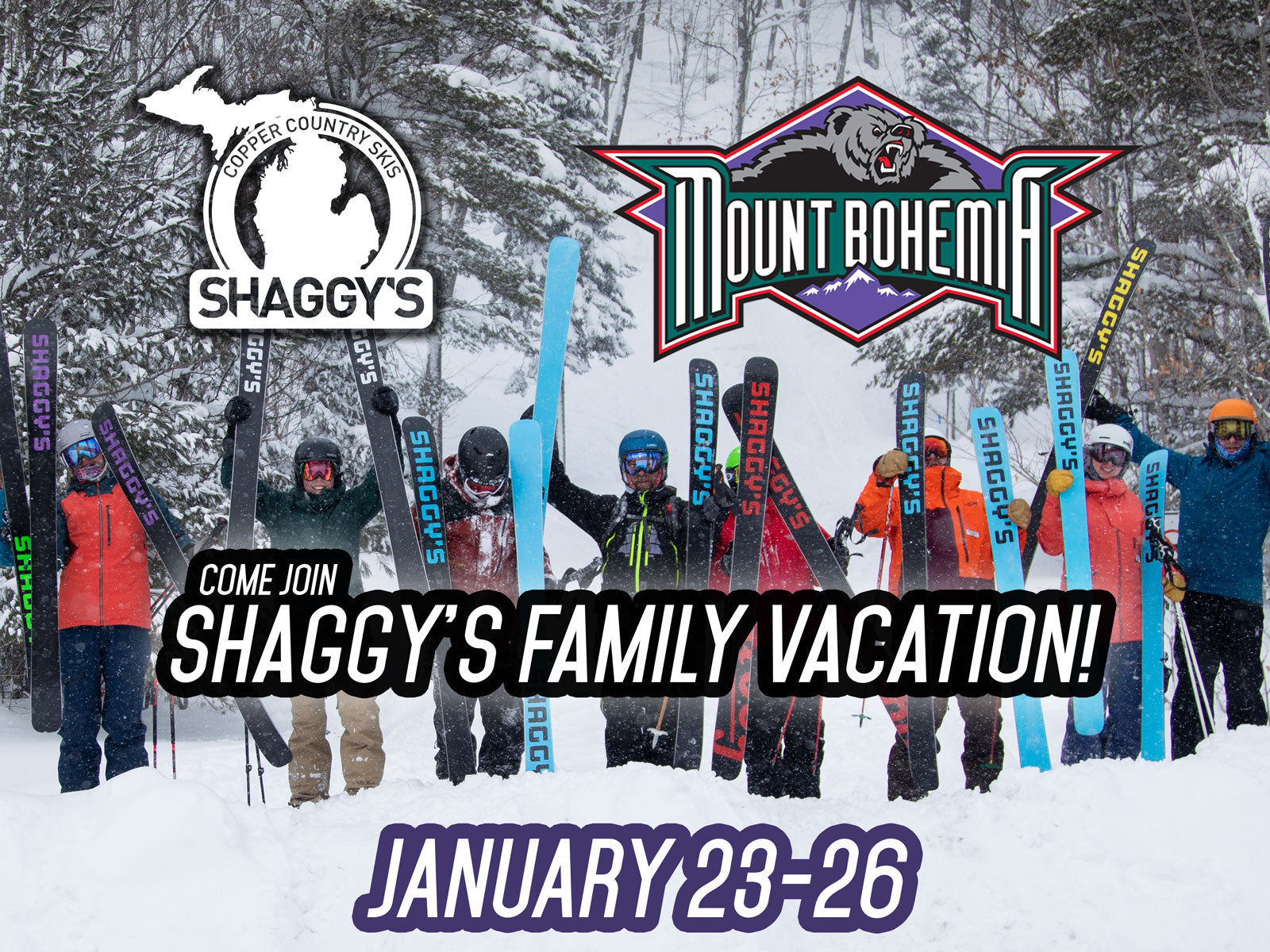 Shaggy's Family Vacation at Mount Bohemia 2020