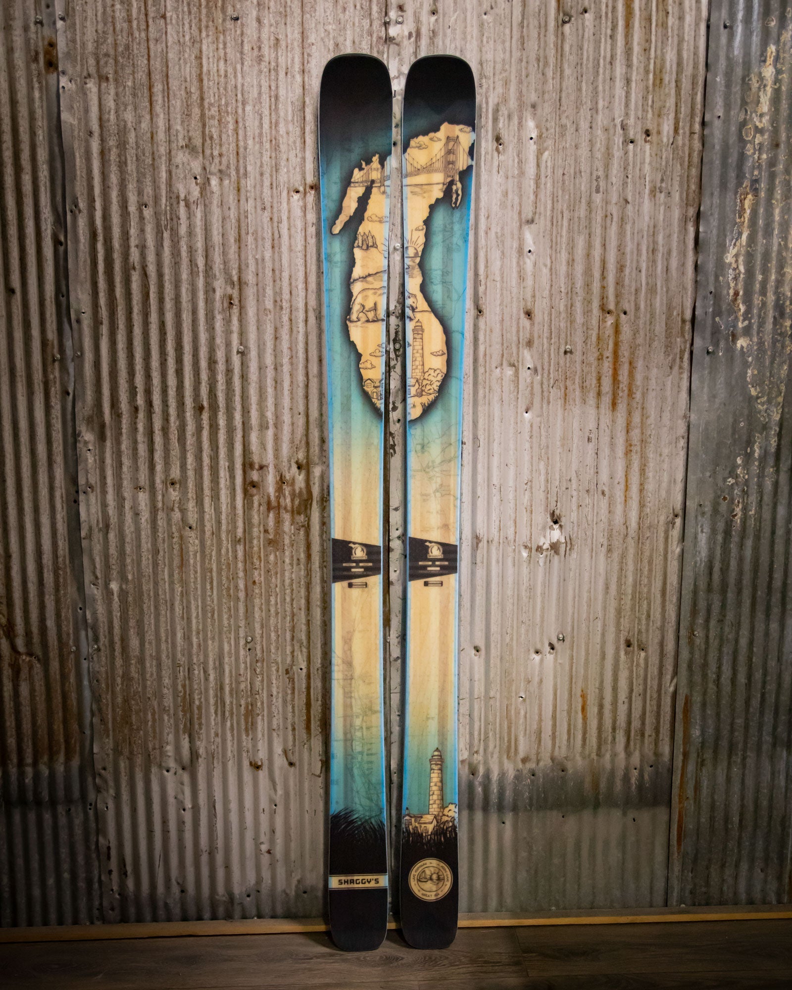 Limited Edition Lake Michigan V3 Skis
