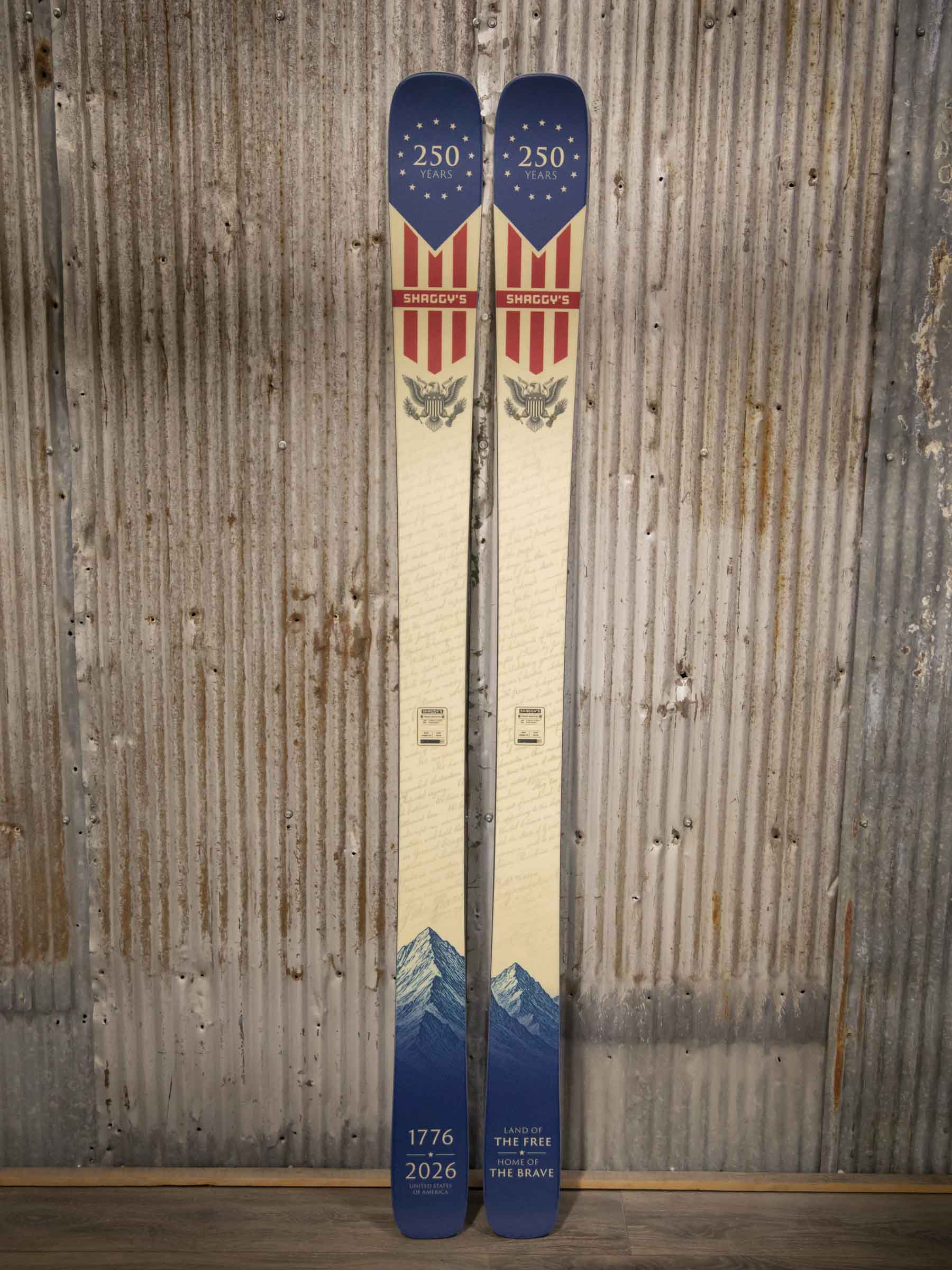 Limited Edition "America's 250th" Skis