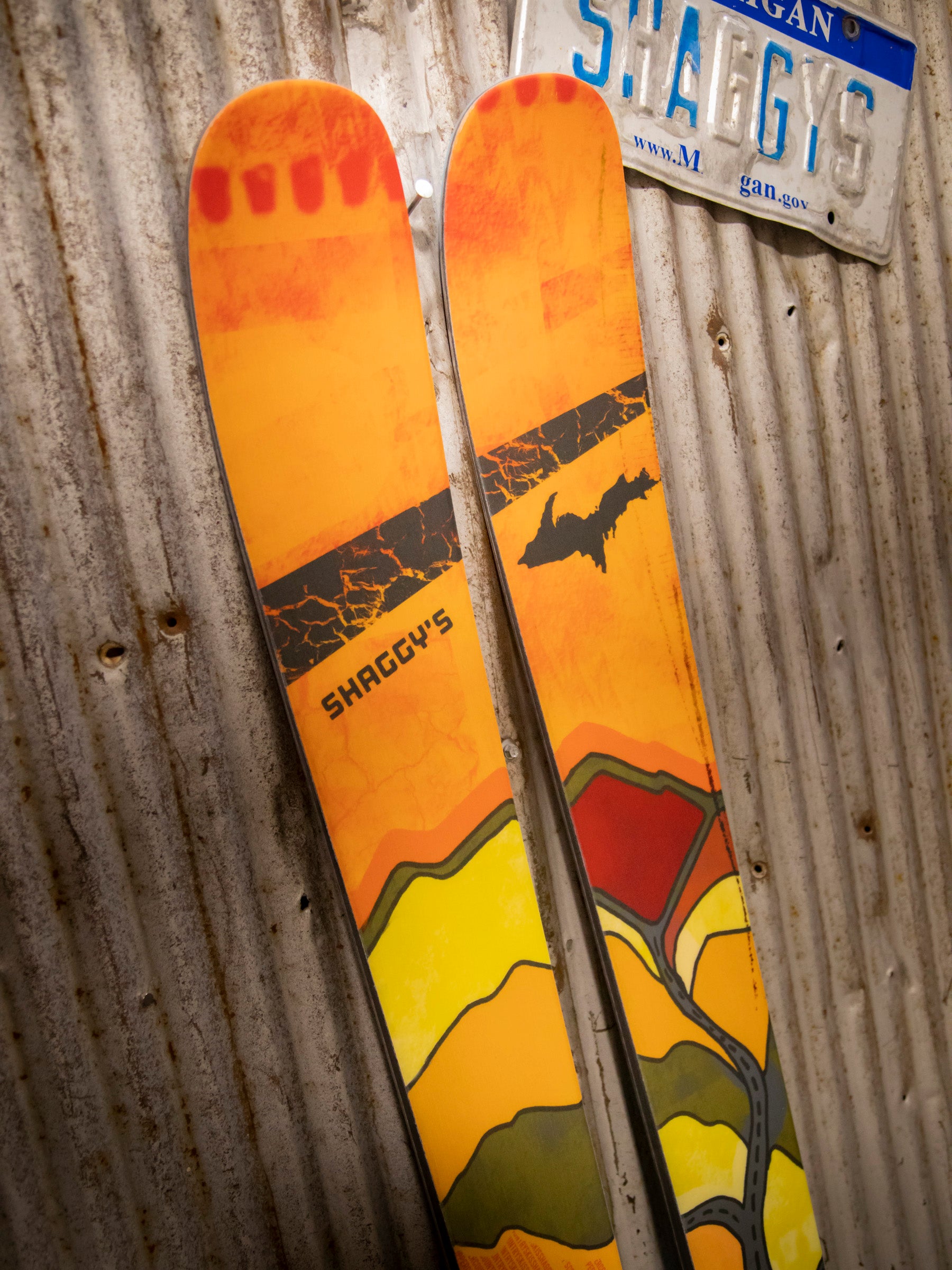 Ahmeek 85 - 180 cm (Pre-Built) Orange/Yellow