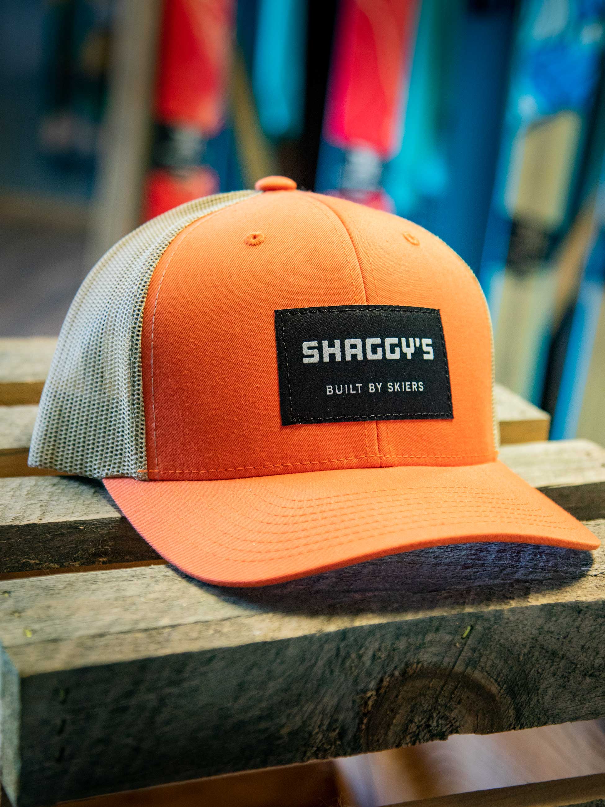 'Built By Skiers' Snapback Hat