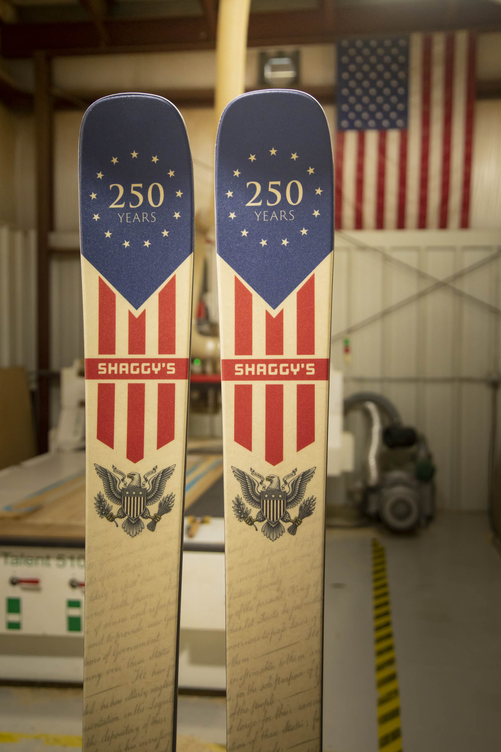 Limited Edition "America's 250th" Skis