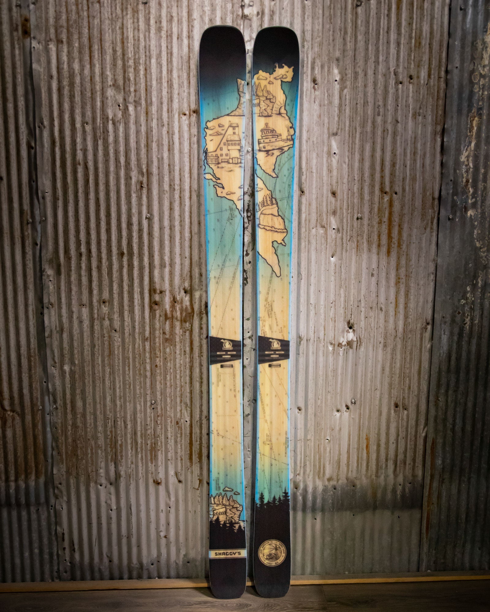 Limited Edition Lake Superior V3 Skis