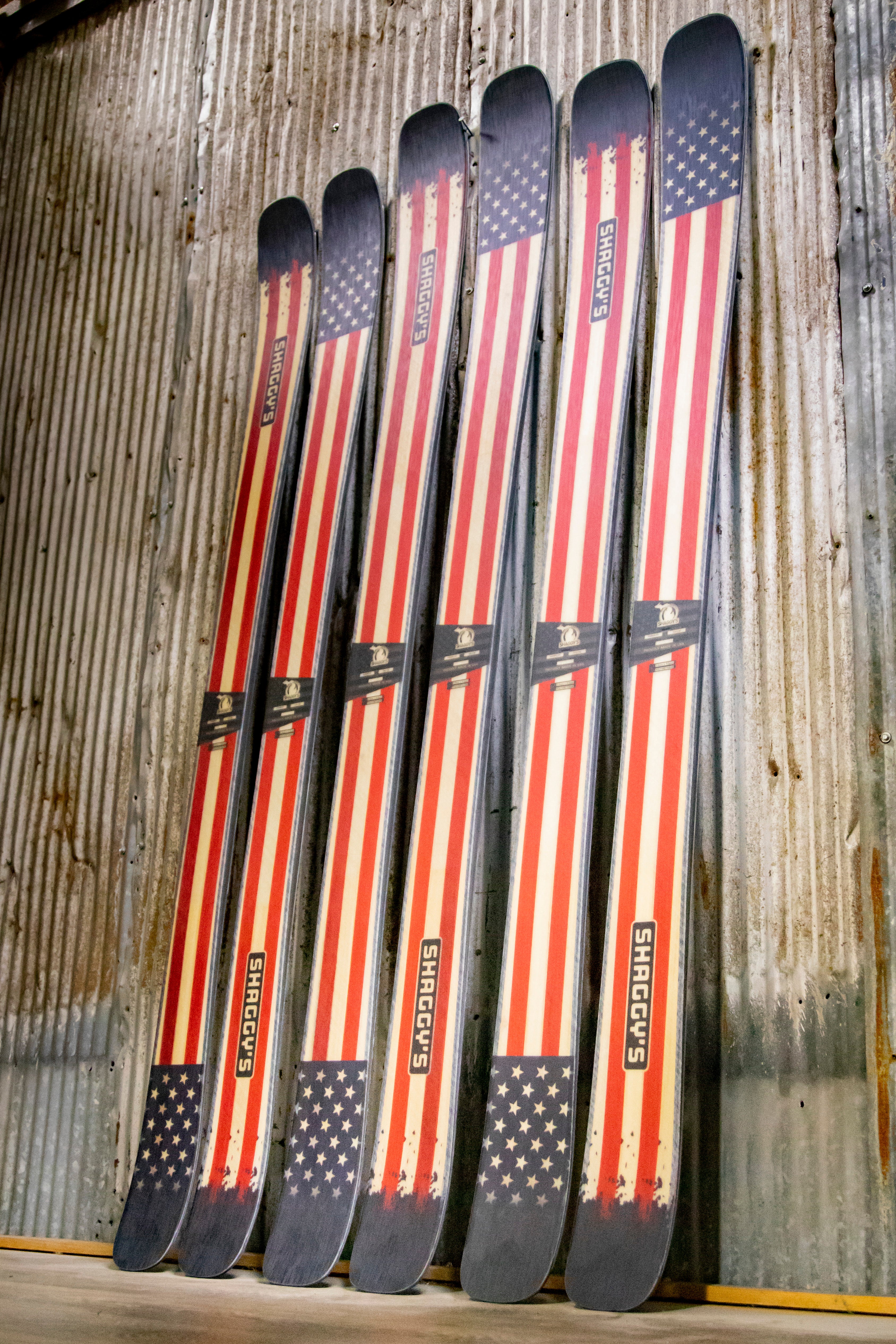 Limited Edition "The Patriot" V2 Skis
