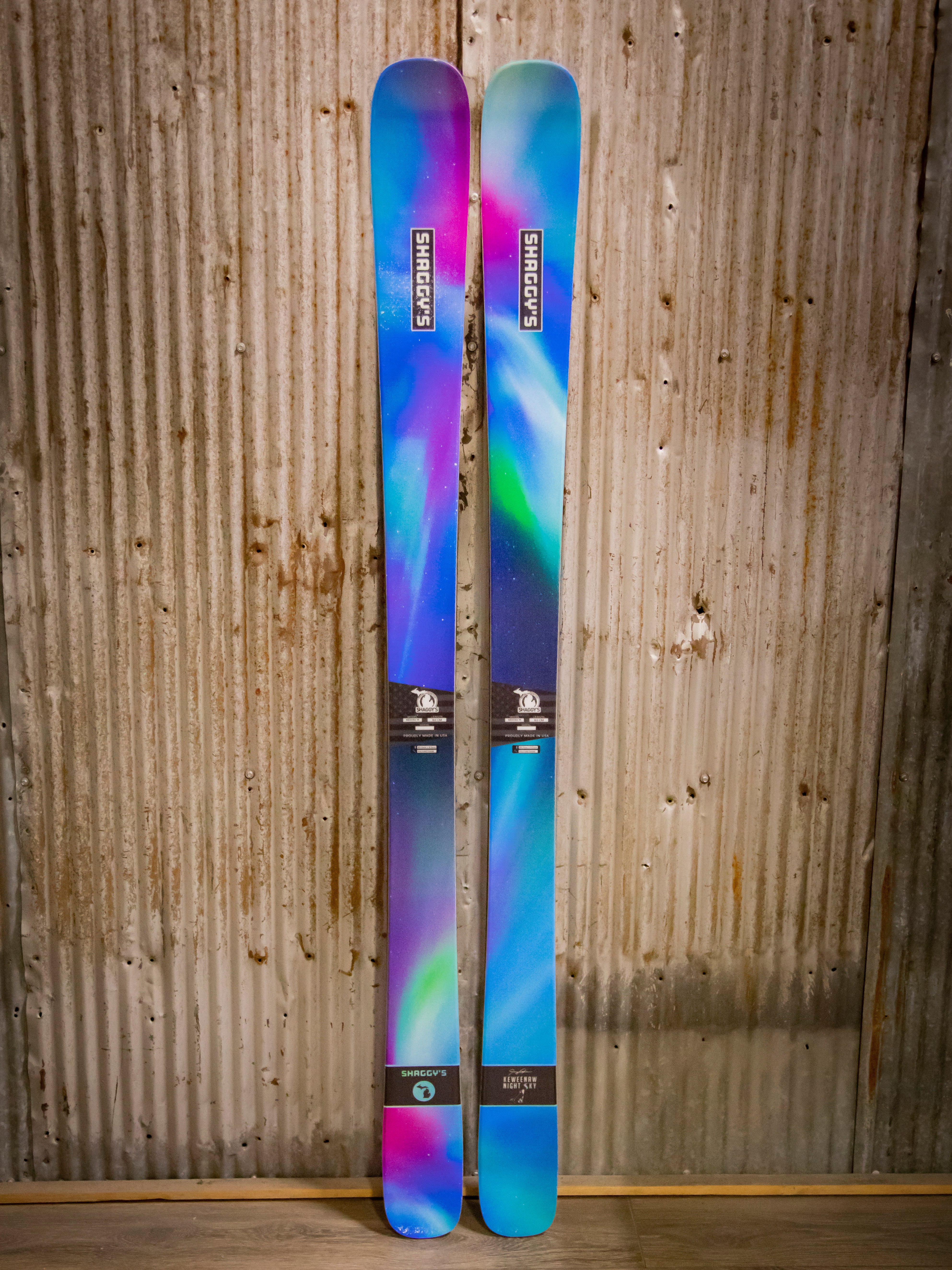 Limited Edition Northern Lights V4 Skis