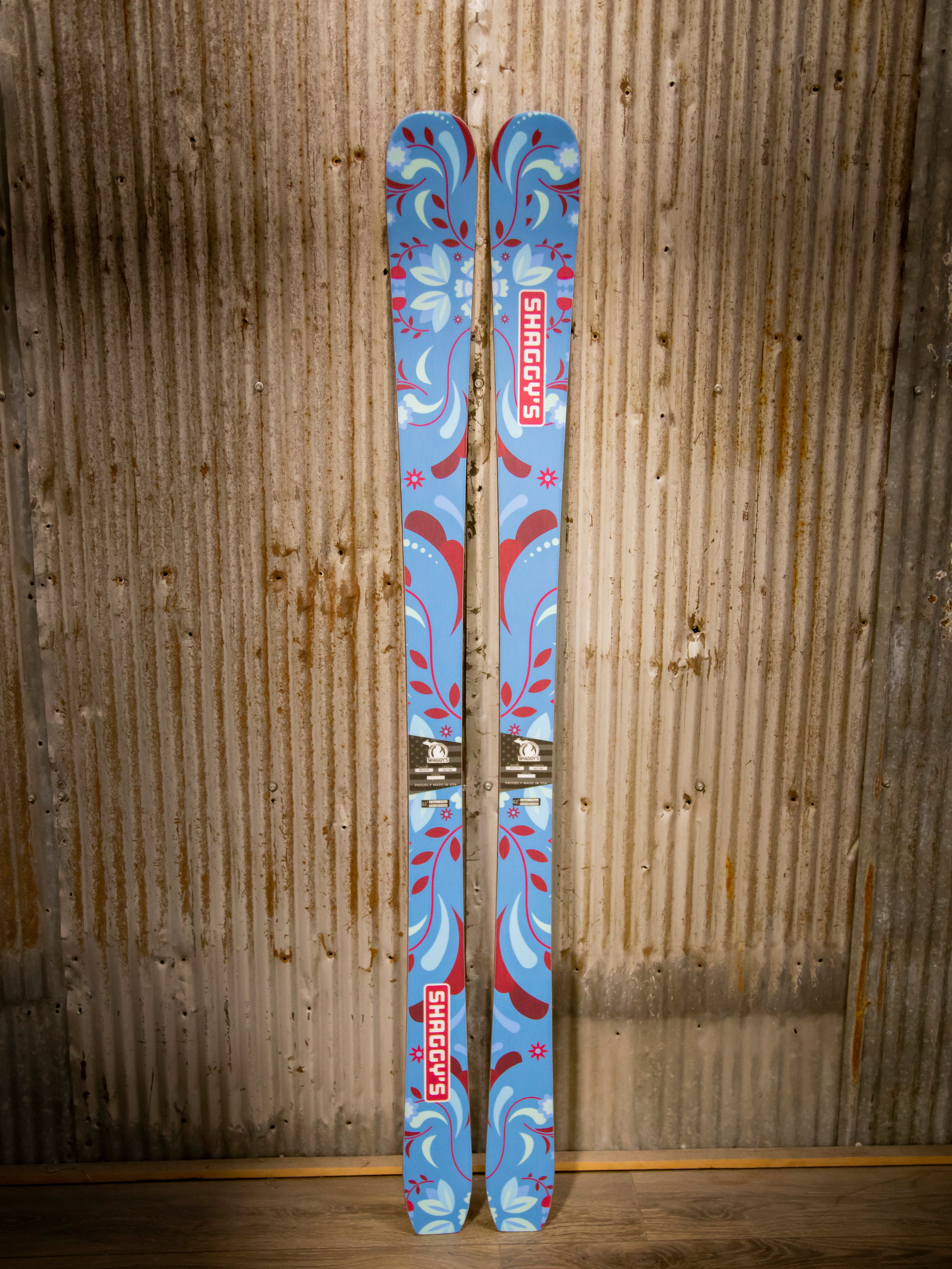 Nordic Art Skis - Shaggy's Belle 80 Custom Graphics