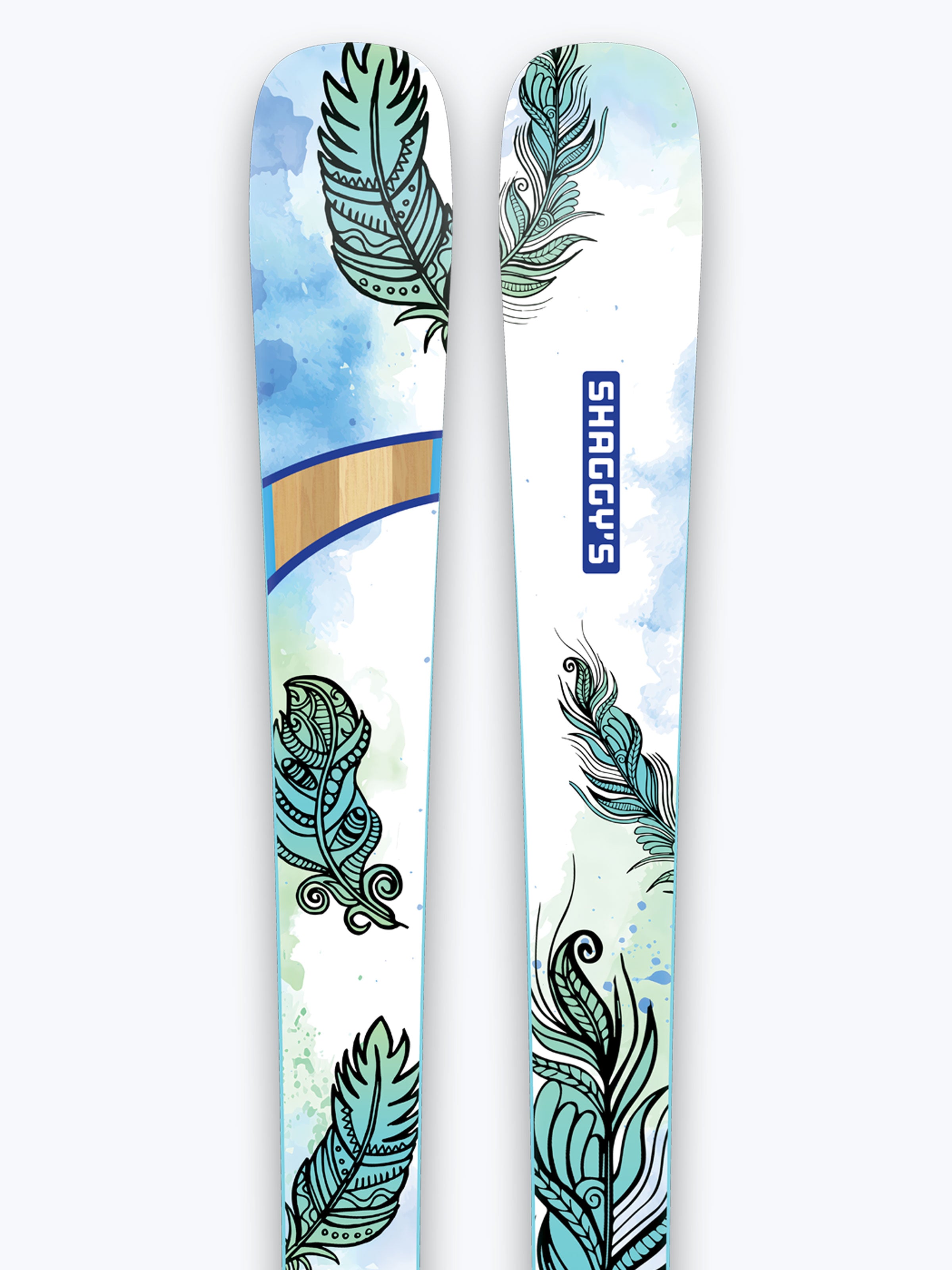 Belle 90 - Blue Feathers