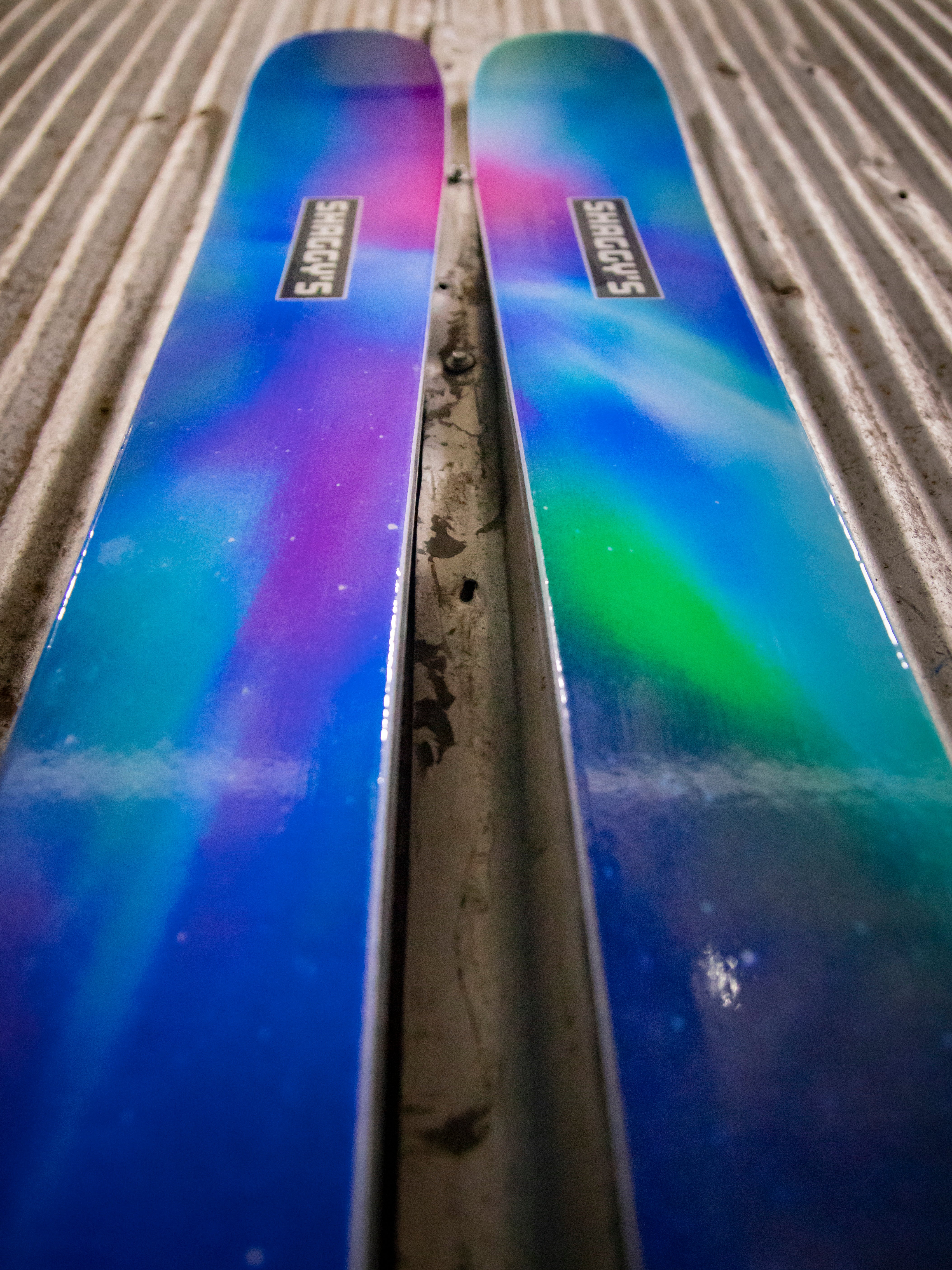 Limited Edition Northern Lights V4 Skis
