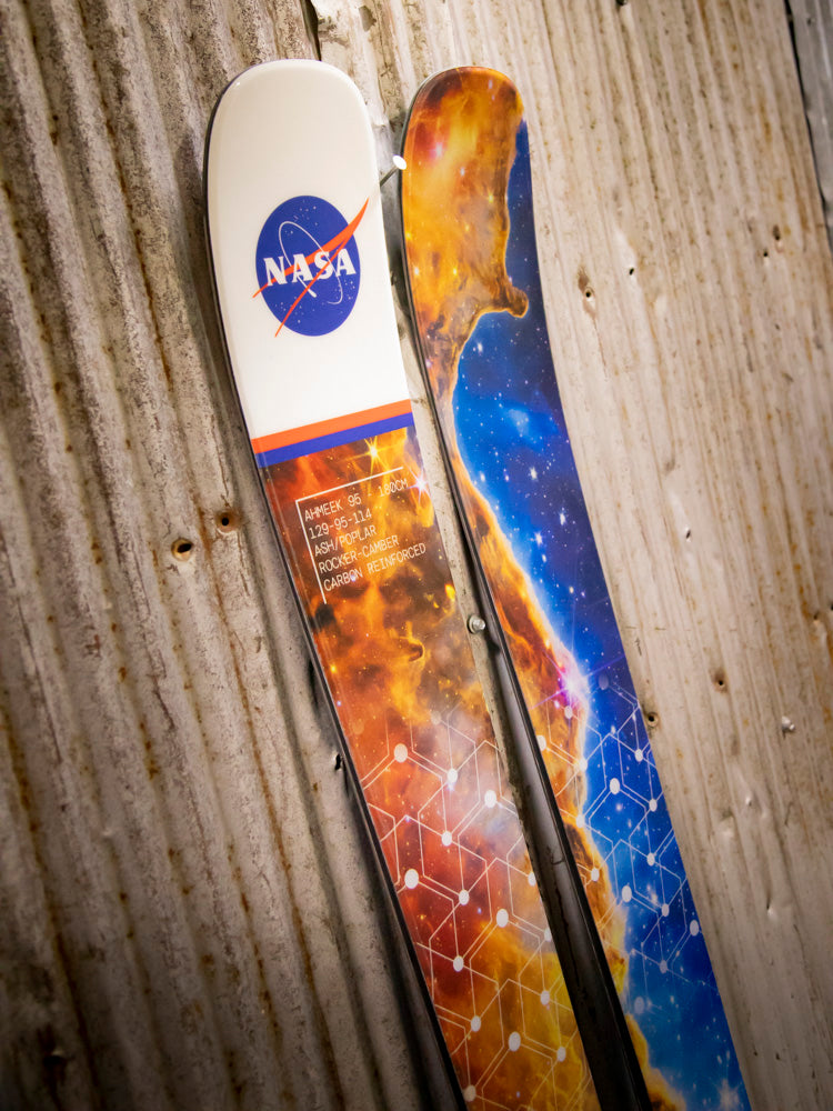 Limited Edition NASA-Inspired Skis - Cosmic Cliffs