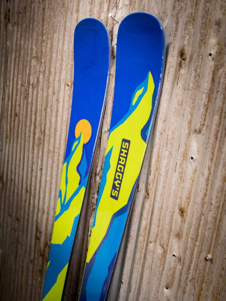 たぬき 希少 Fun Carver Skis Country Copper Shaggy's – Peaks Jagged - 88 スキー