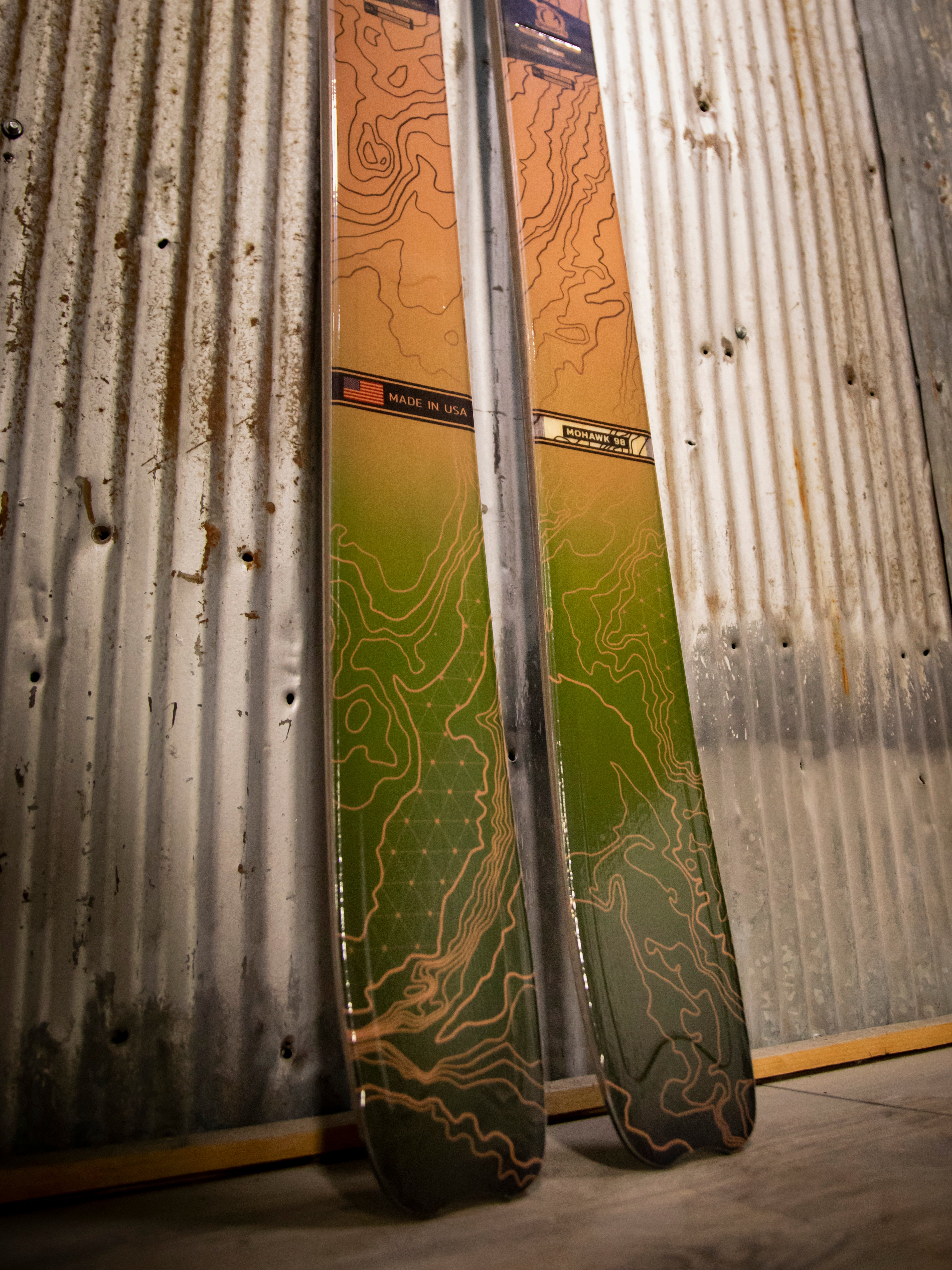 Mohawk 98 - 180 cm (Pre-Built) Copper Topo