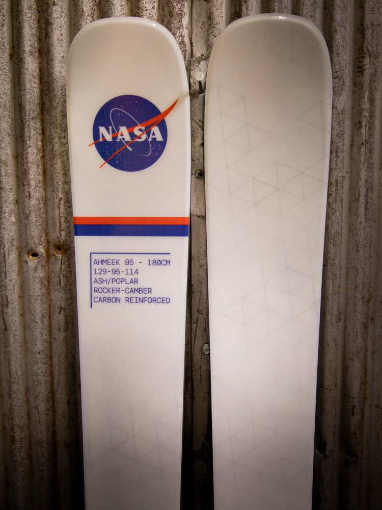 Limited Edition NASA-Inspired Skis - Iconic White