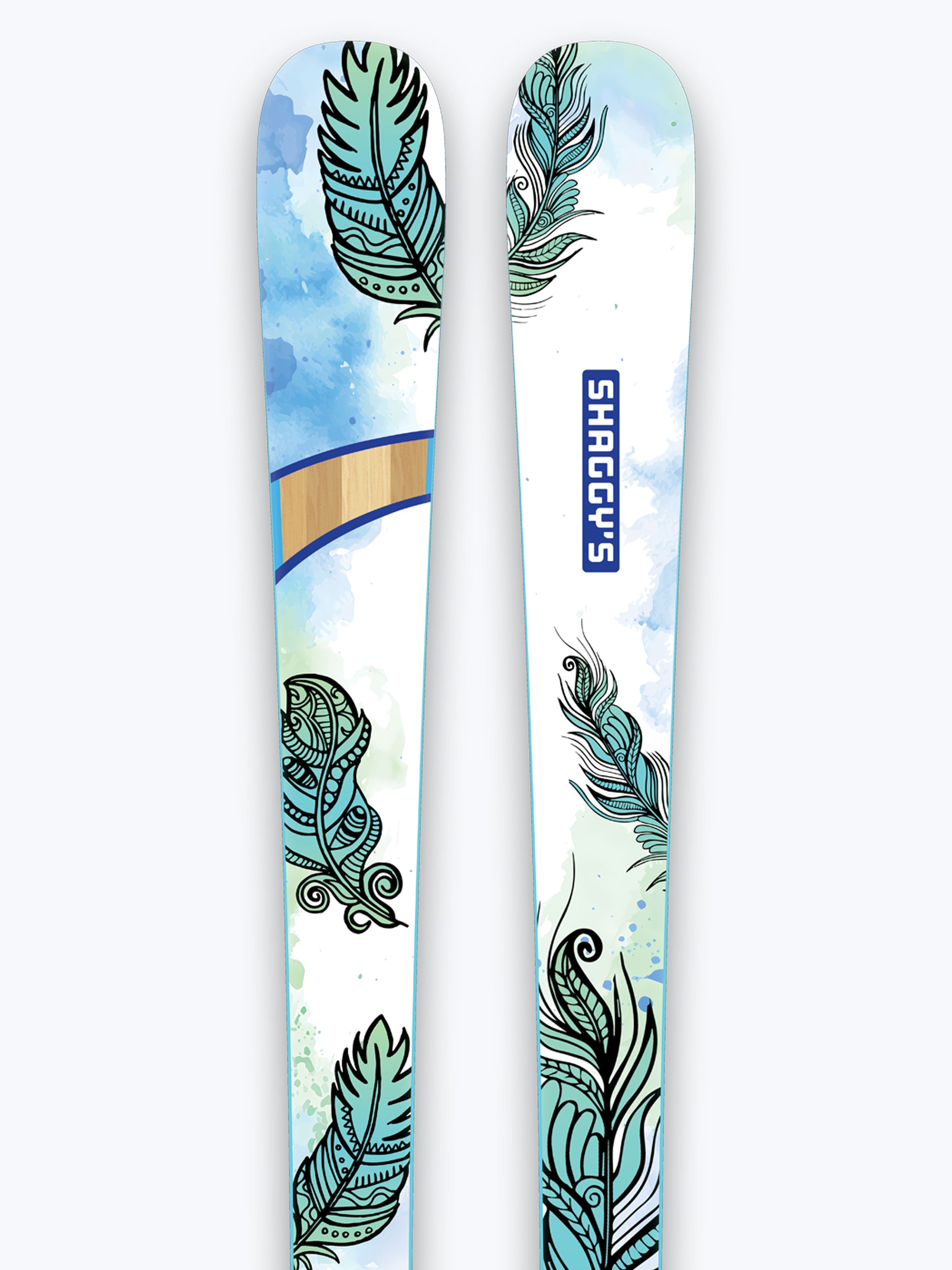 Belle 80 - Blue Feathers