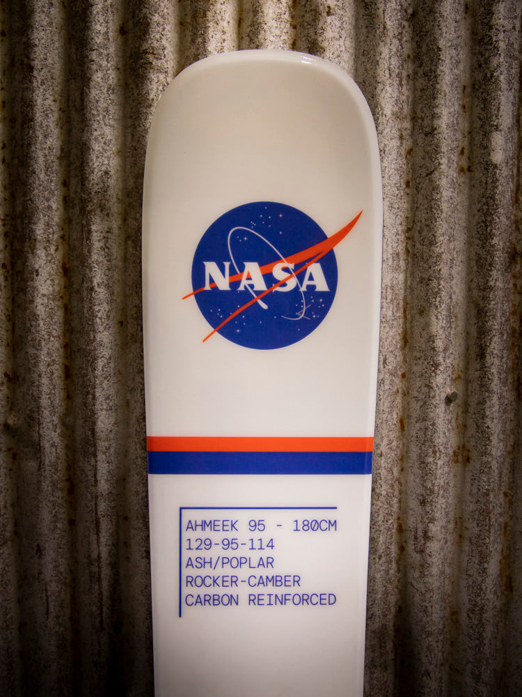 Limited Edition NASA-Inspired Skis - Iconic White