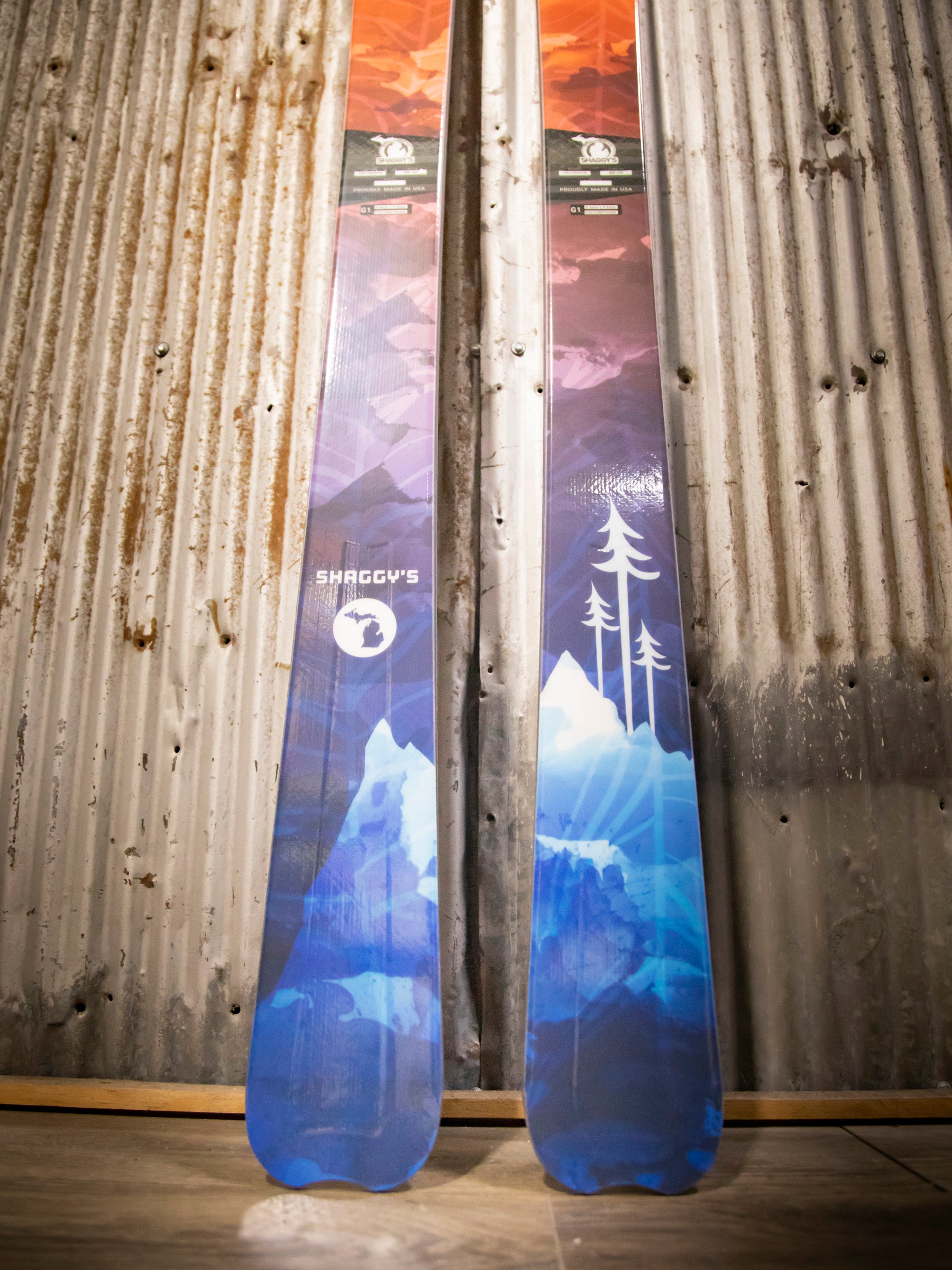 Fun Carver 88 - 168 cm (Pre-Built) Orange/Blue Middle Earth