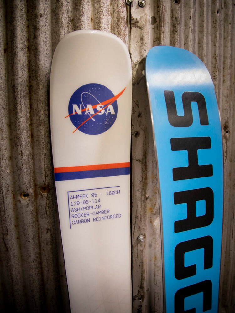 Limited Edition NASA-Inspired Skis - Iconic White