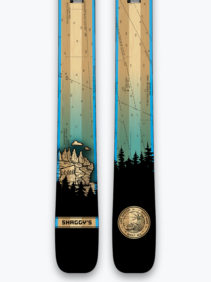 Limited Edition Lake Superior Skis V3