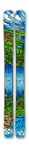 Ahmeek 115 Skis