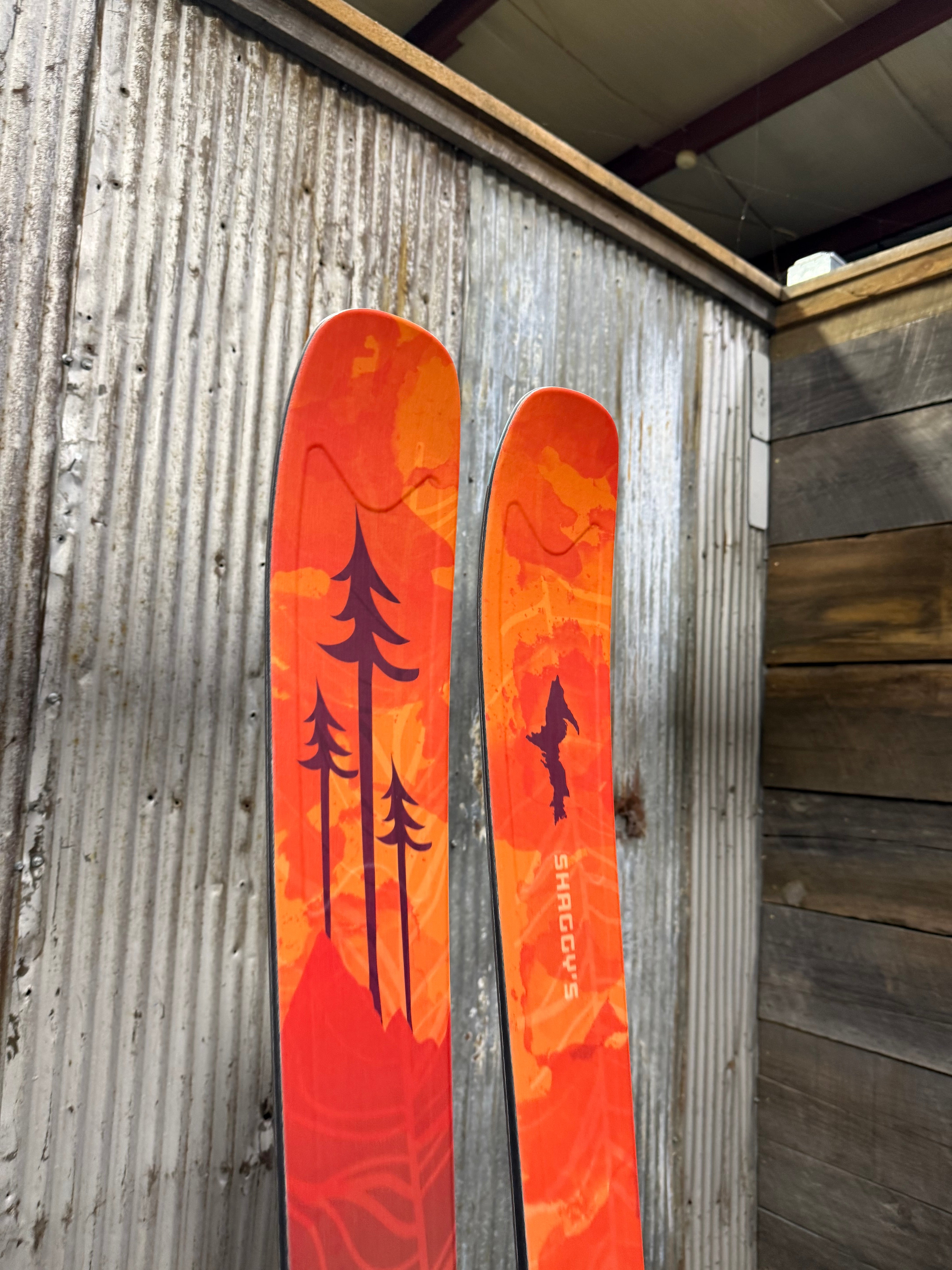 Mohawk 98 - 168 cm (Pre-Built) Orange Trees