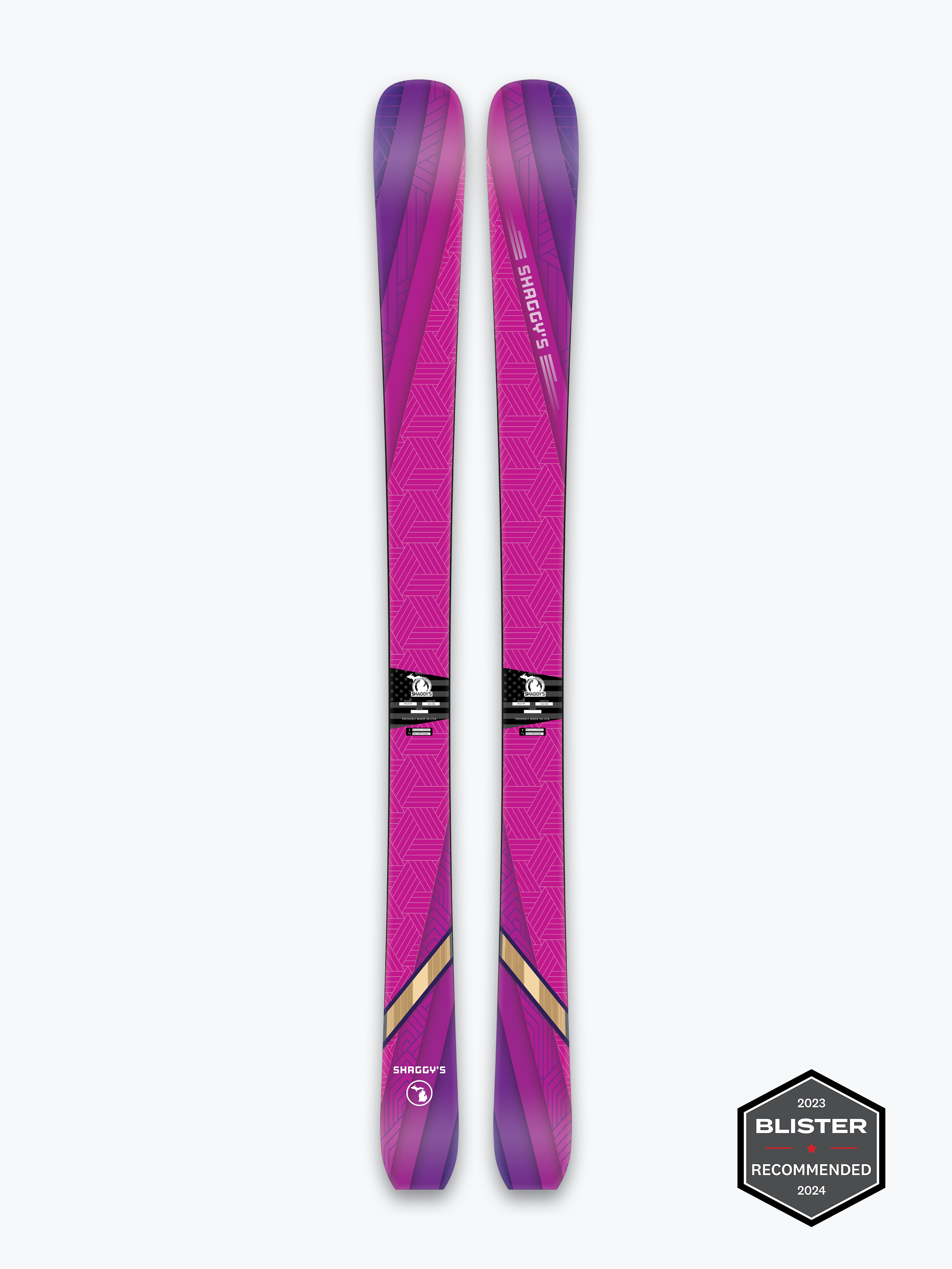 Belle 90 - Pink Geometric