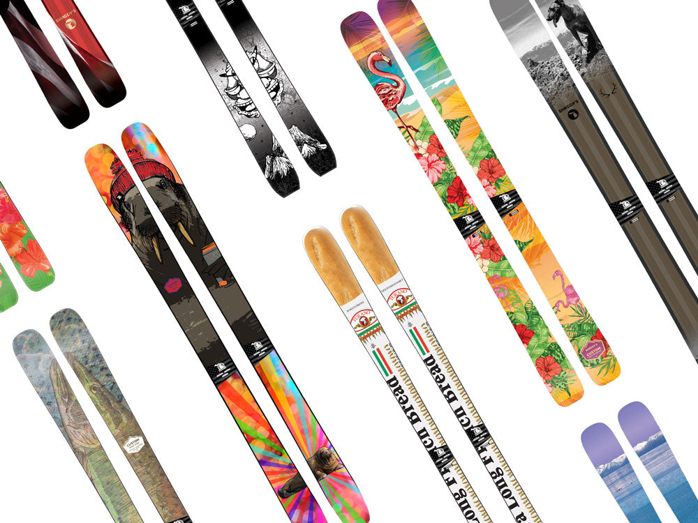 Shaggy's Copper Country Skis Custom Skis Handcrafted in MI, USA