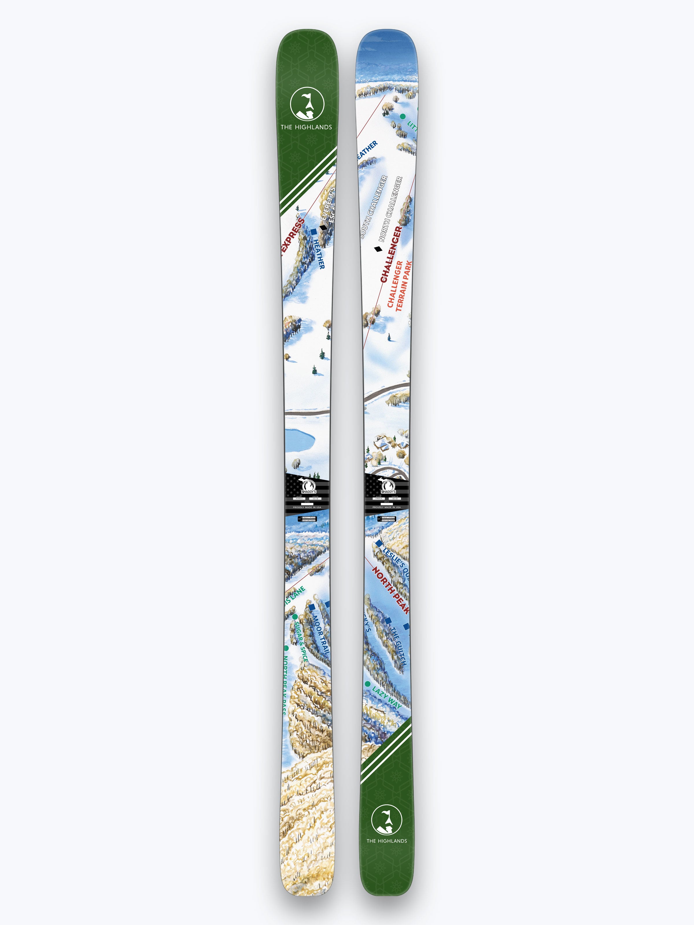 Custom Highlands Skis