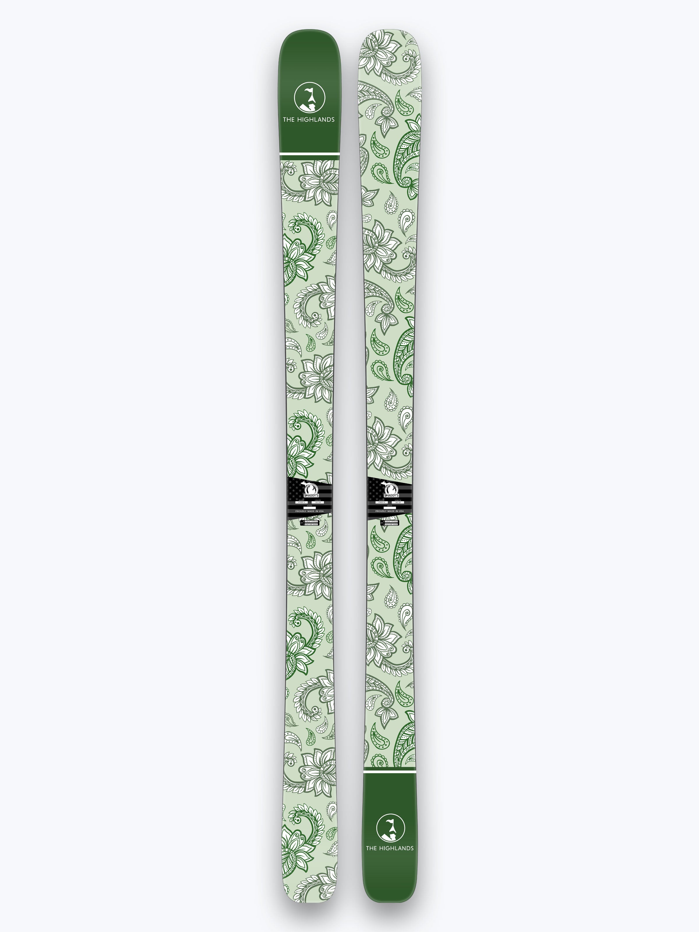 Custom Highlands Skis – Shaggy's Copper Country Skis Custom Highlands Skis – Shaggy's Copper Country Skis