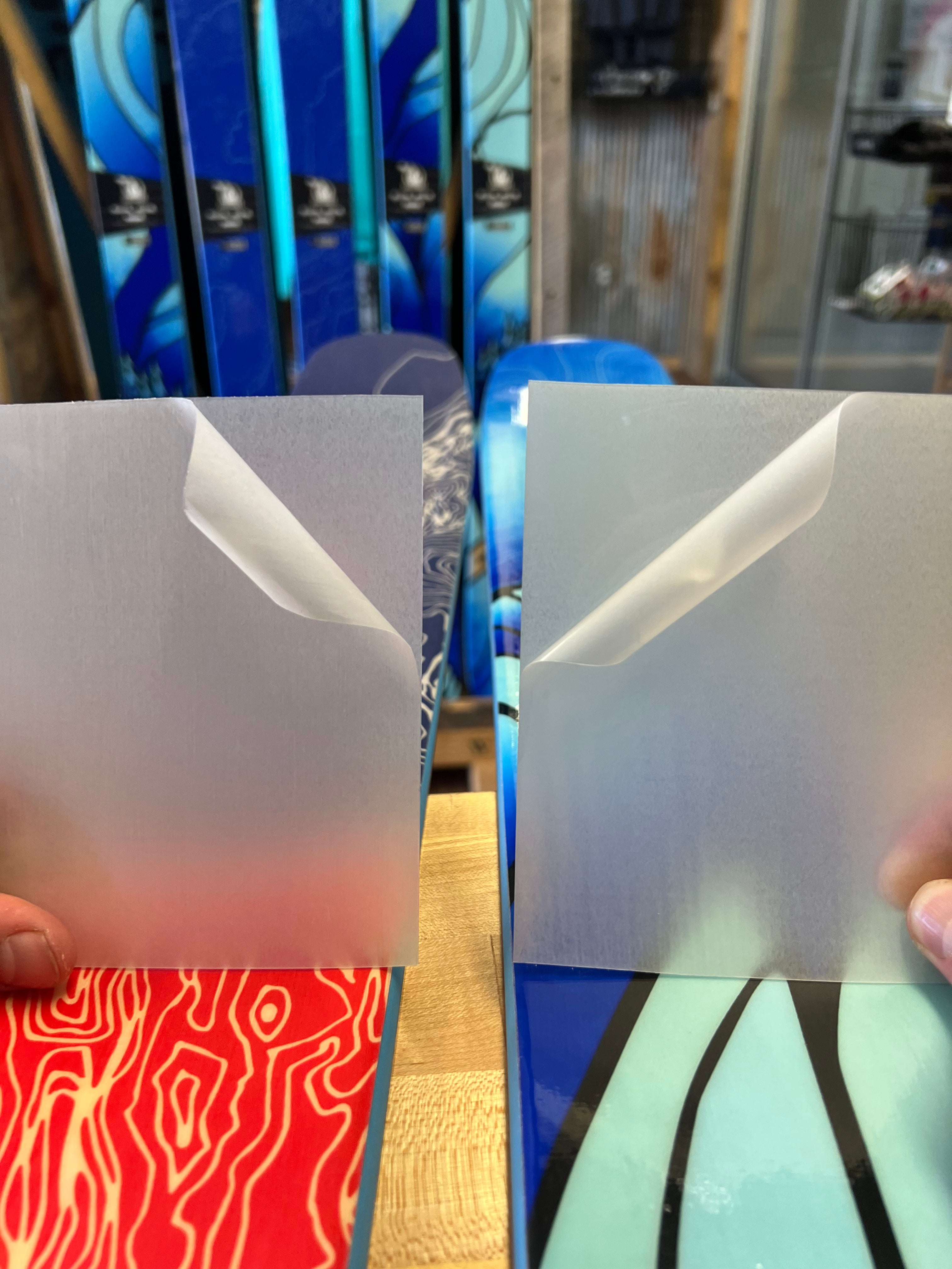 Clear Nylon Topsheet Material