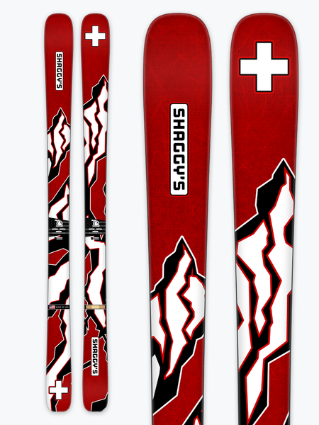 Limited Edition 2026 Ski Patrol Skis – Shaggy's Copper Country Skis
