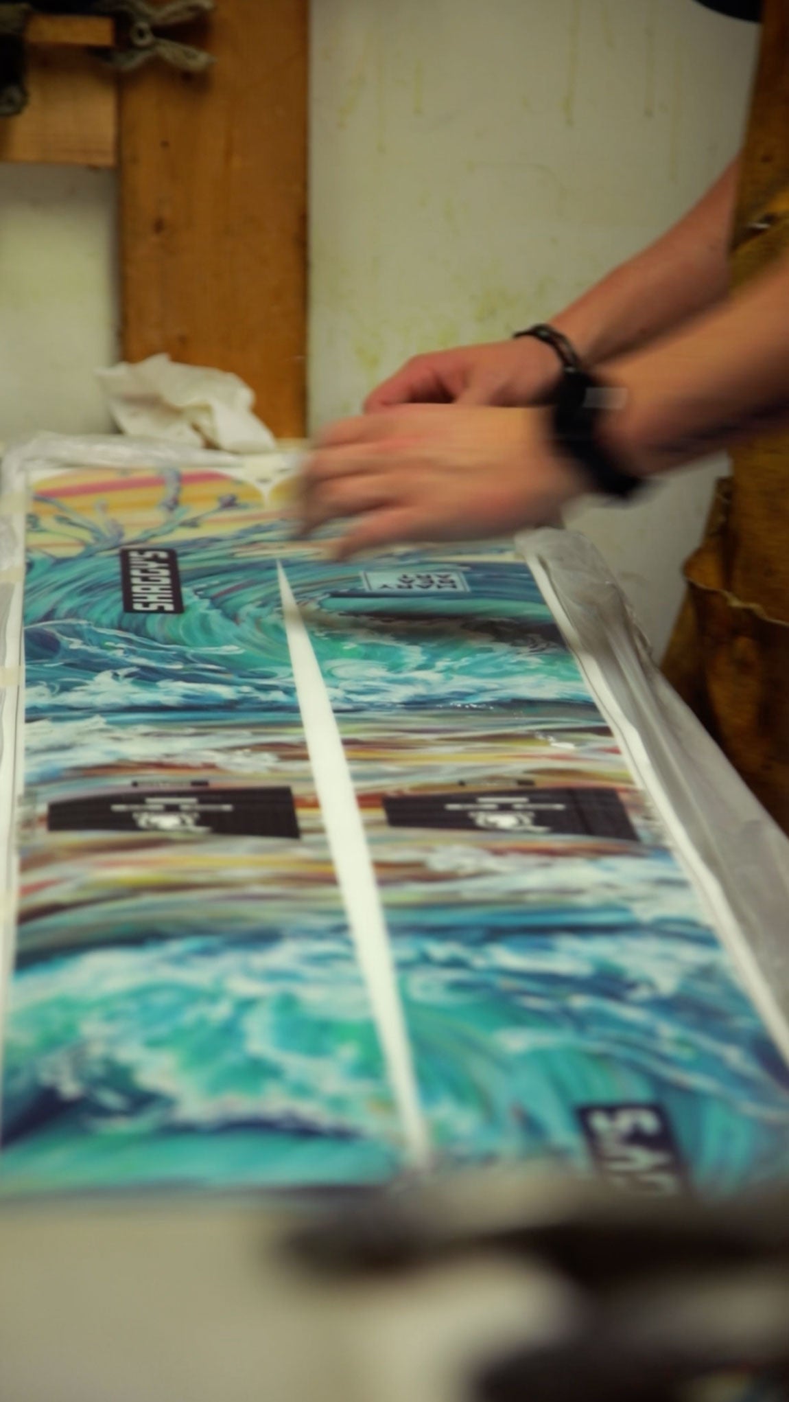 Designing Mary Bea Art Ski Graphics