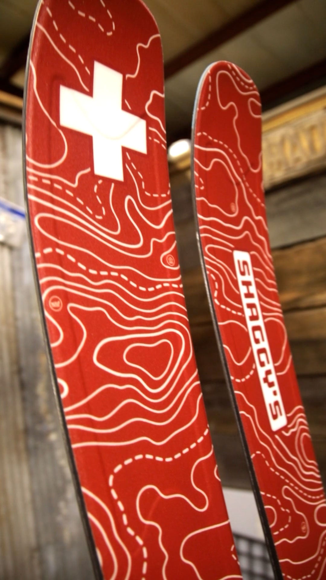 Ski Patrol Skis - Custom Ski Patrol Ski Graphics